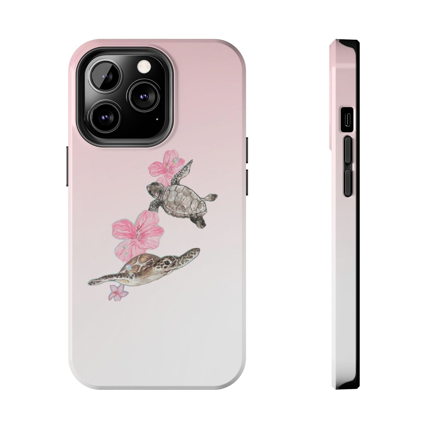 Turtle Phone Case – Tropical Tough Cover, Beach Lover Gift, Ocean Aesthetic, Durable Accessory for Summer, Fun & Functional Case