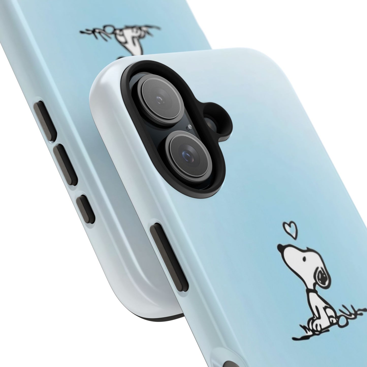 Snoopy Love Tough Phone Cases, Durable Phone Covers for Dog Lovers, Cute Gift for Birthdays, Valentine's Day, Pet Enthusiasts