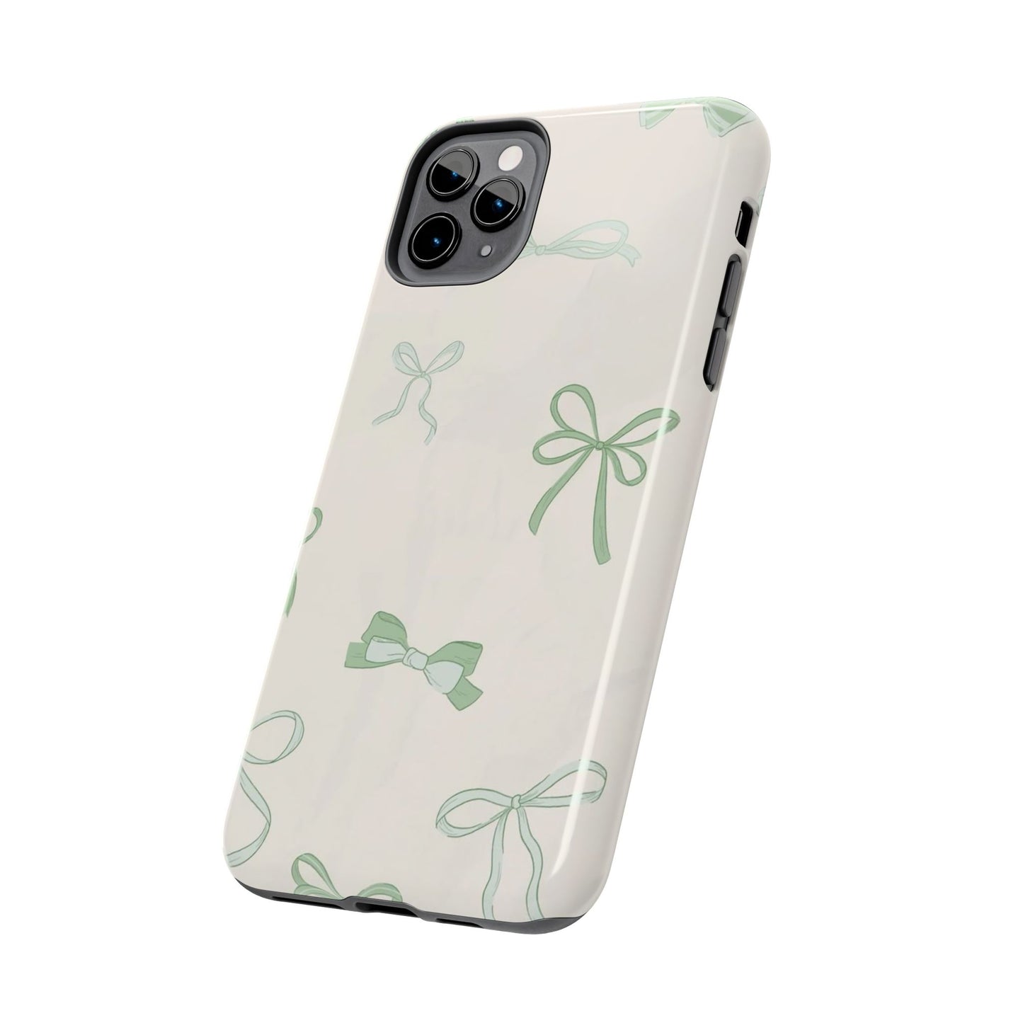 Delicate Bow Phone Cases, Floral Phone Covers, Cute Tech Accessories, Gift for Her, Pastel Aesthetic, Birthday Gifts