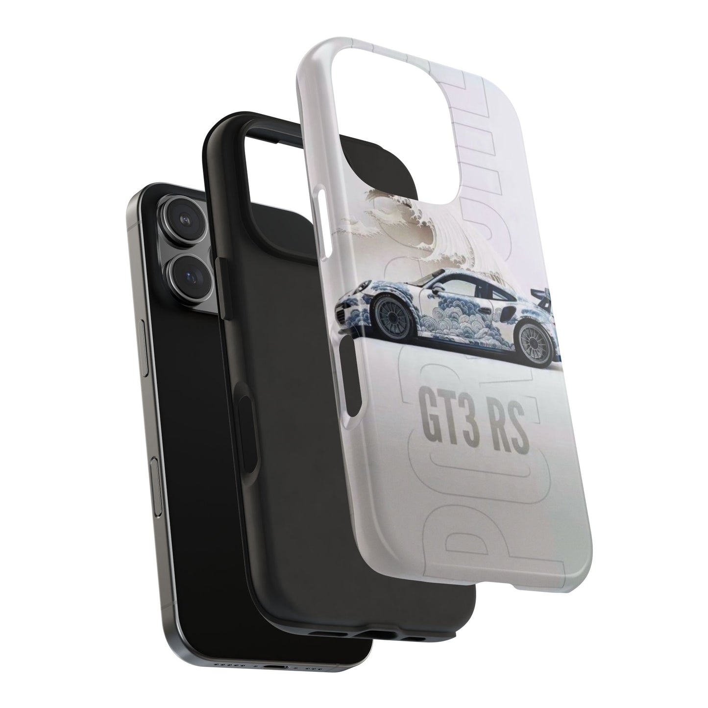 Porsche GT3 RS Tough Phone Case, Durable Phone Cover, Automotive Enthusiast Gift, Car Lover Accessory, Racing-Themed Protection