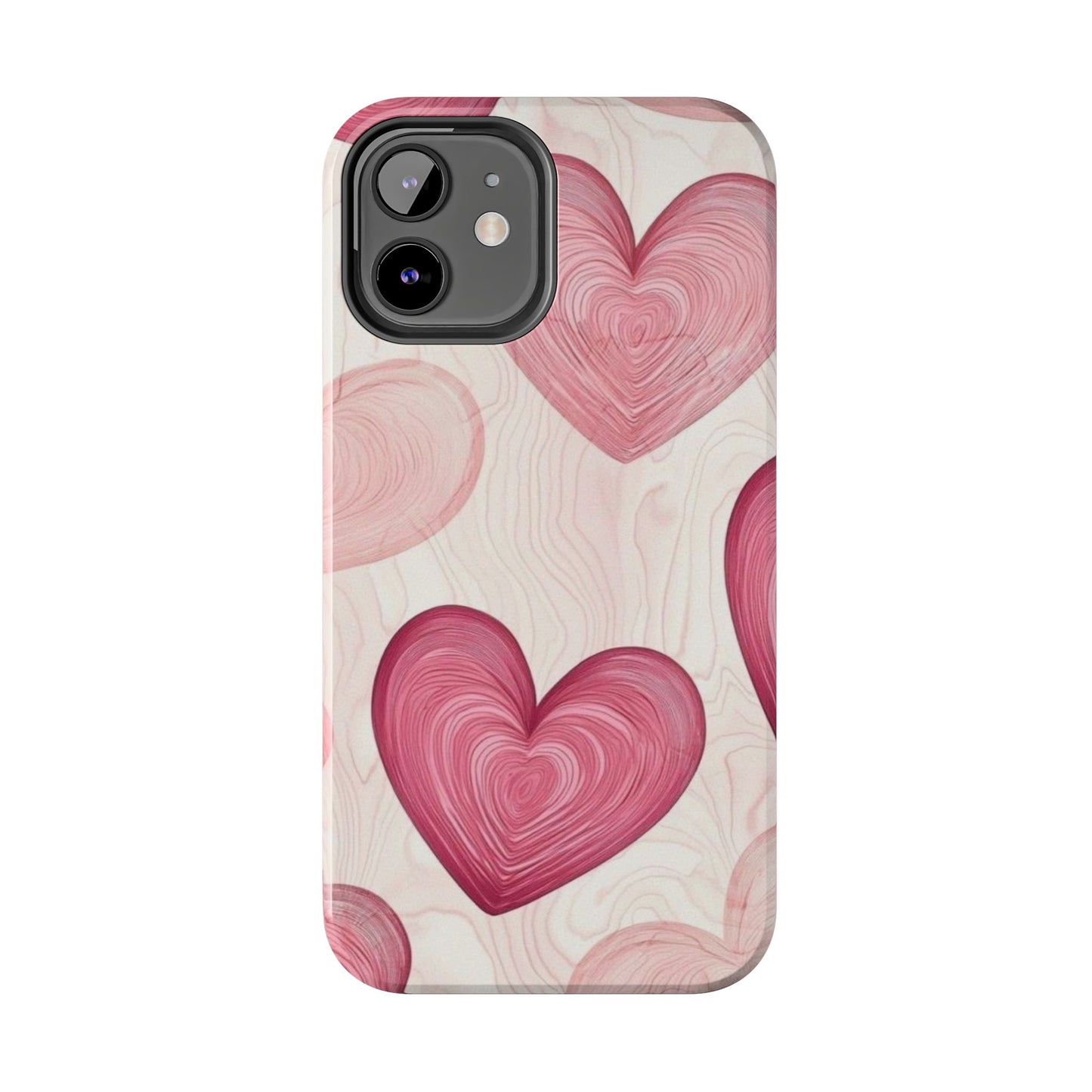 Romantic Heart Phone Cases - Cute, Durable Covers for Valentine's Day, Gift for Her, Love Decor, Phone Accessories