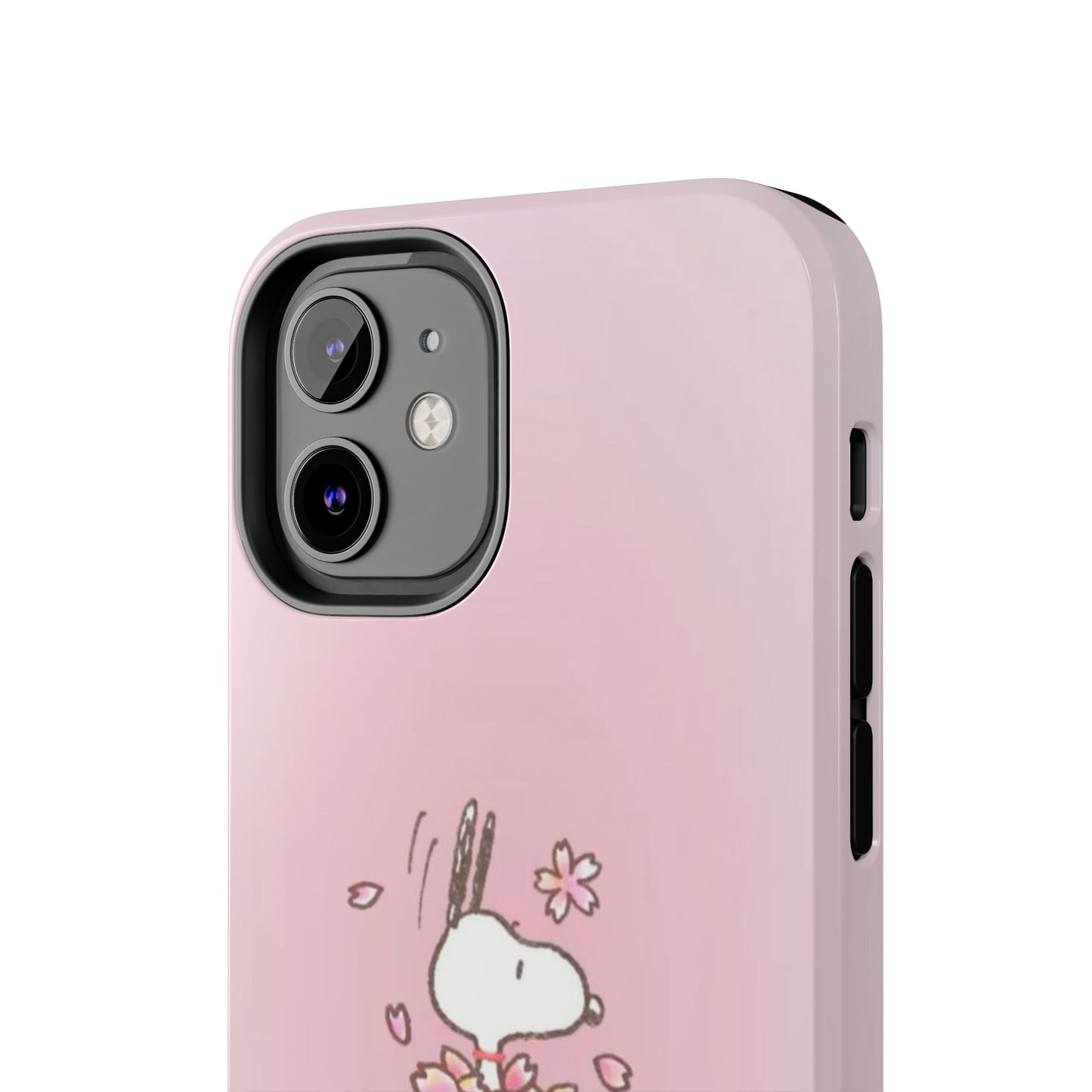 Cute Bunny Floral Tough Phone Cases, Spring Accessories, Gift for Her, Durable Cell Case, Pet Lovers, Unique Spring Decor