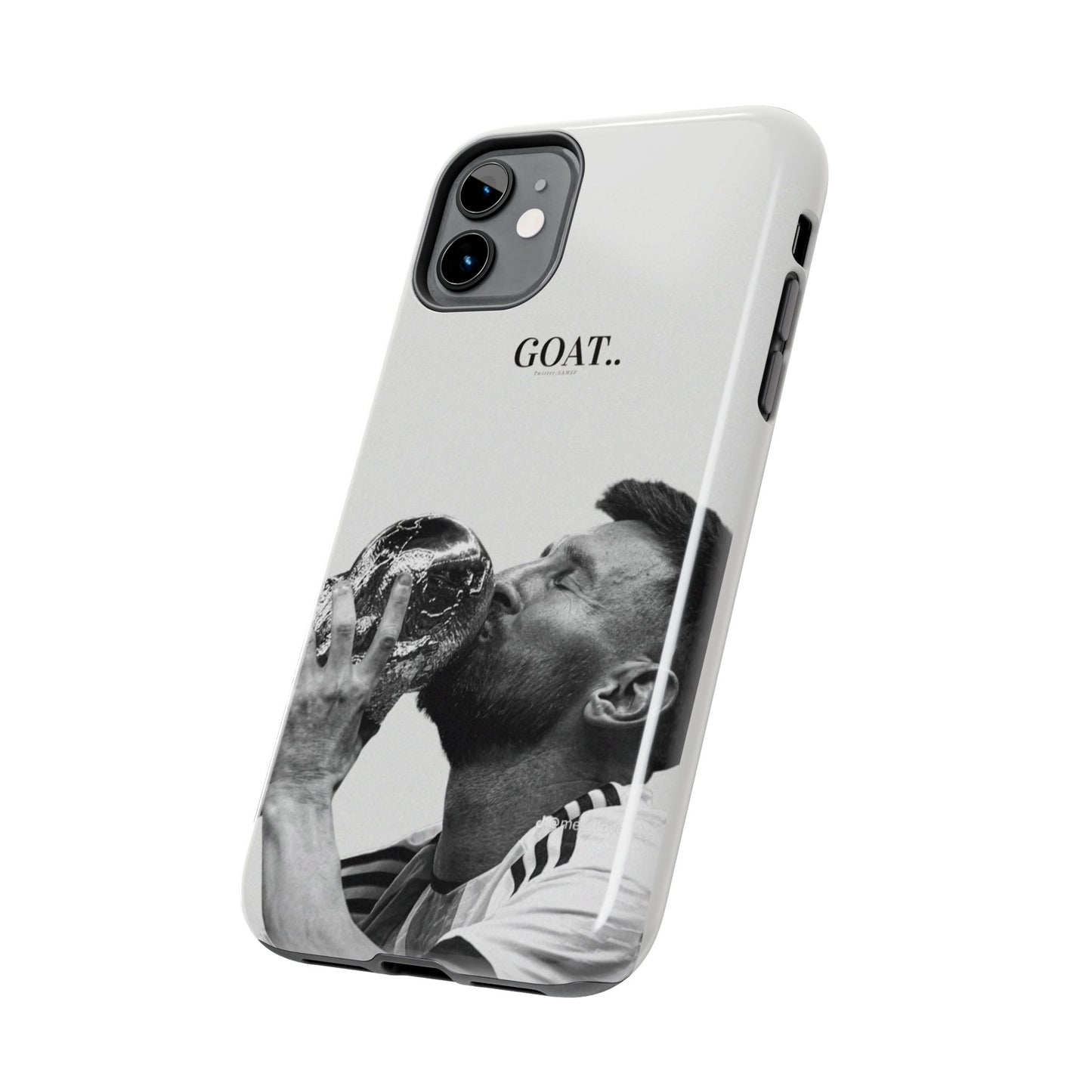 Soccer GOAT Phone Case, Tough Phone Case, Sports Accessory, Gift for Soccer Fans, Mens Birthday Gift, Unique Phone Cover