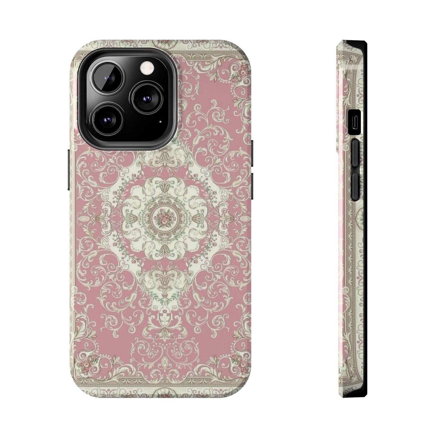 Elegant Floral Tough Phone Cases, Stylish Phone Covers, Durable Tech Accessories, Decorative Phone Protection, Trendy Gift for Her