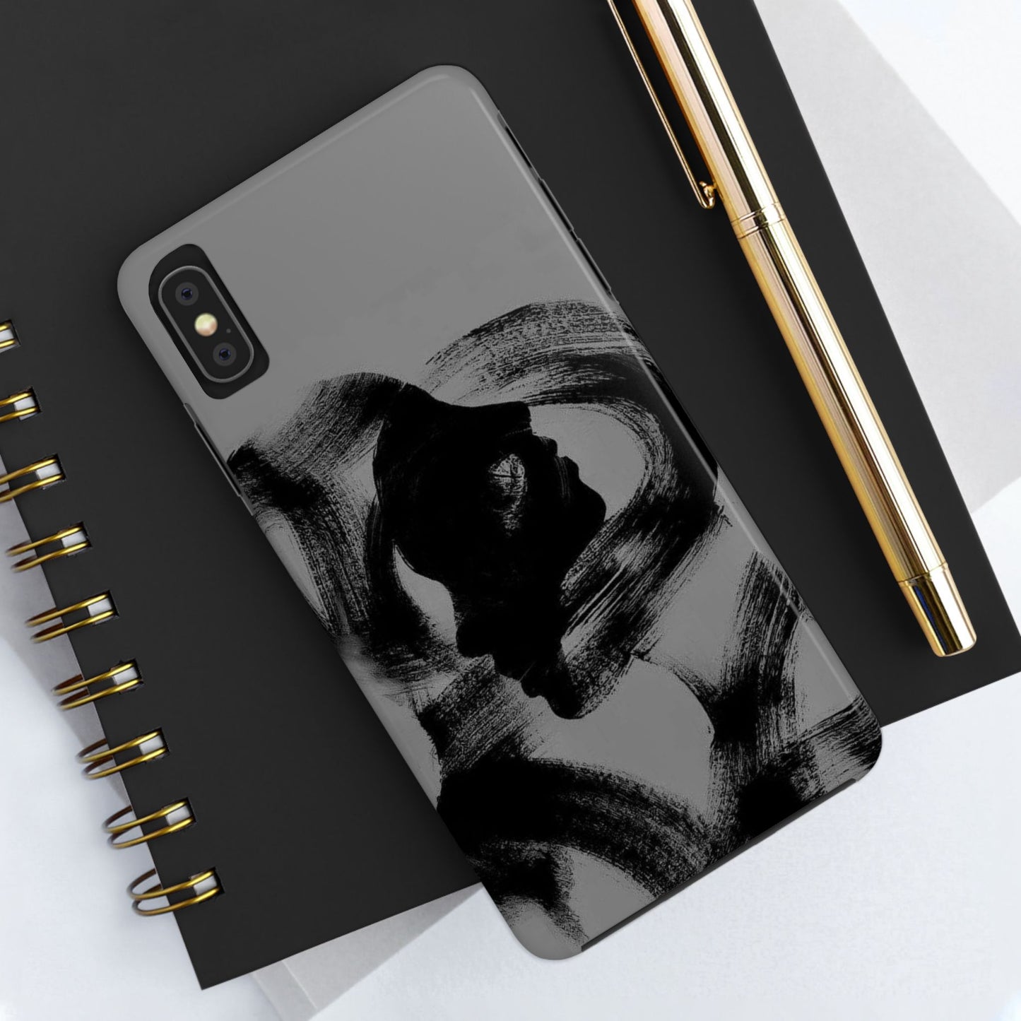 Stylish Tough Phone Cases, Unique Phone Covers for Art Lovers, Edgy Smartphone Accessories, Gifts for Friends, Minimalist Design
