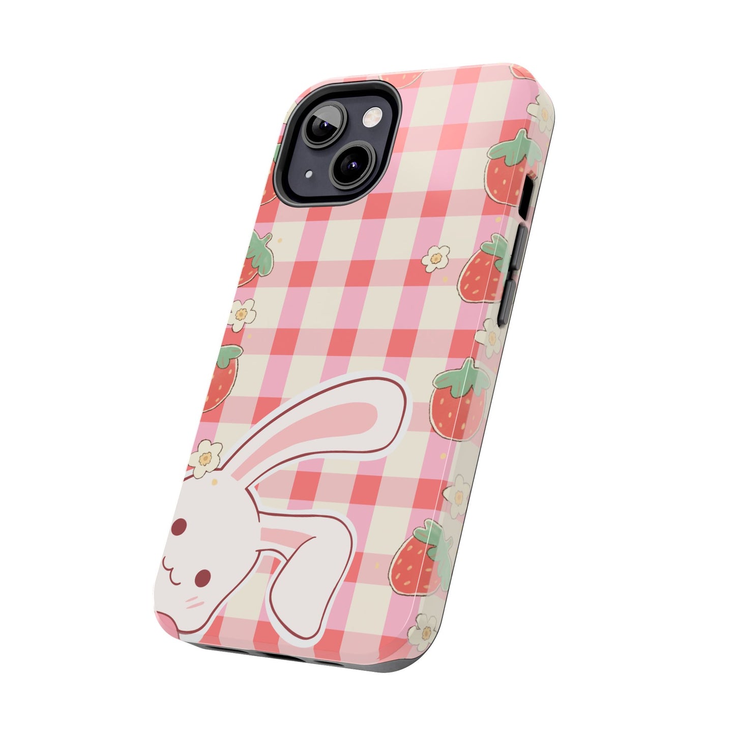 Cute Strawberry Bunny Phone Case