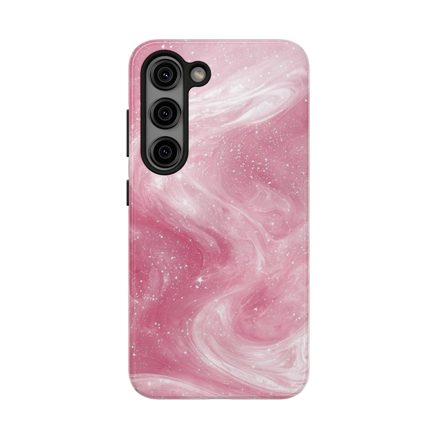 Stylish Tough Phone Cases - Pink Marble Design, Phone Cover for Women, Durable Protection, Trendy Gift, Birthday Present, Everyday Use