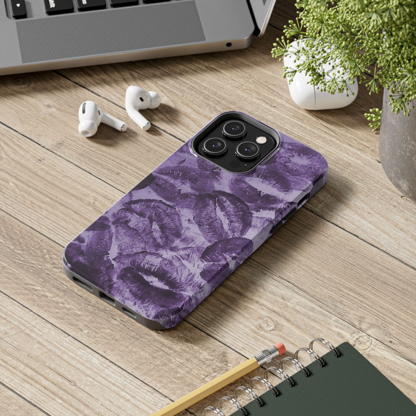 Purple Kiss Phone Case, Tough Case for iPhone & Samsung, Chic Gift for Friends, Stylish Protection, Trendy Phone Accessories