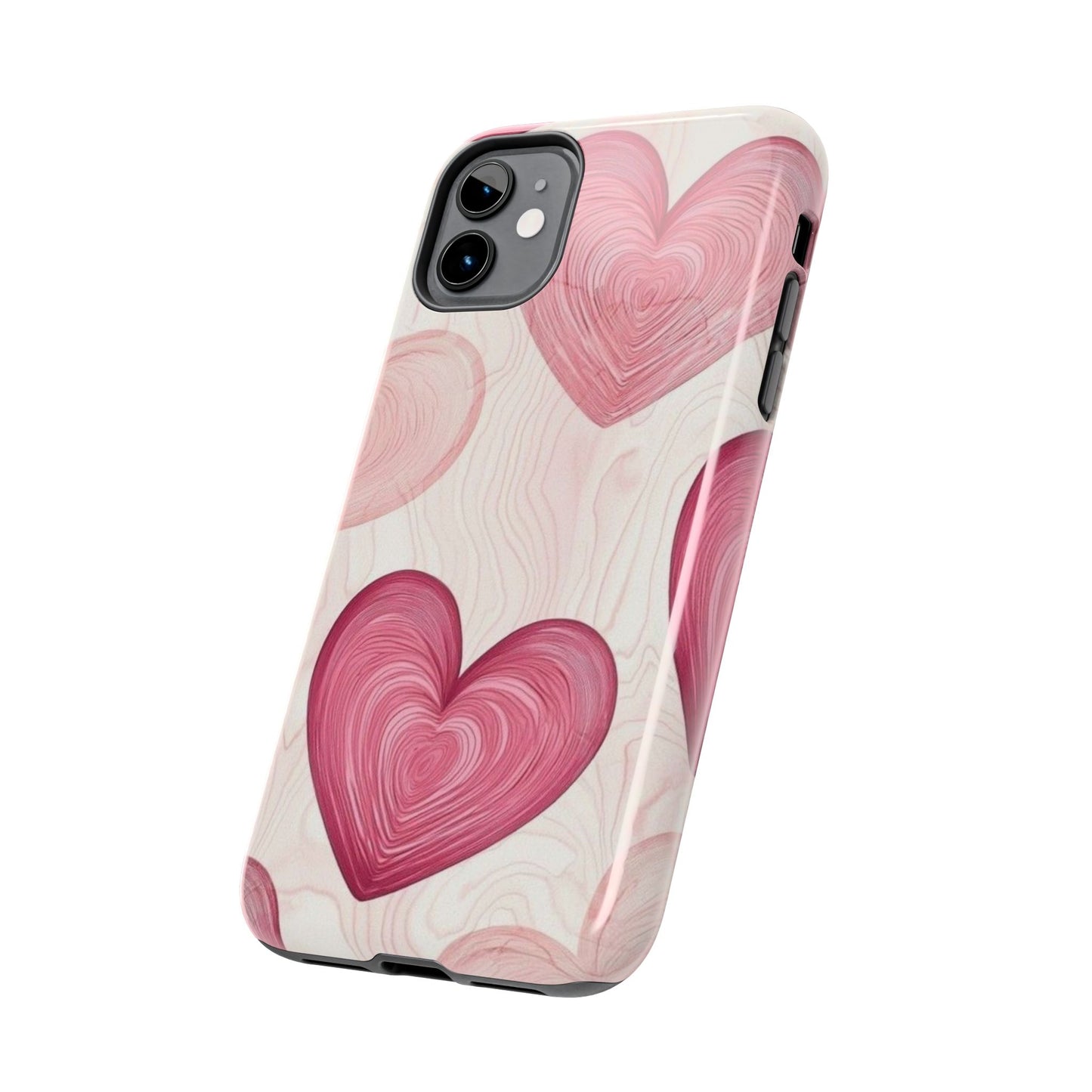 Romantic Heart Phone Cases - Cute, Durable Covers for Valentine's Day, Gift for Her, Love Decor, Phone Accessories