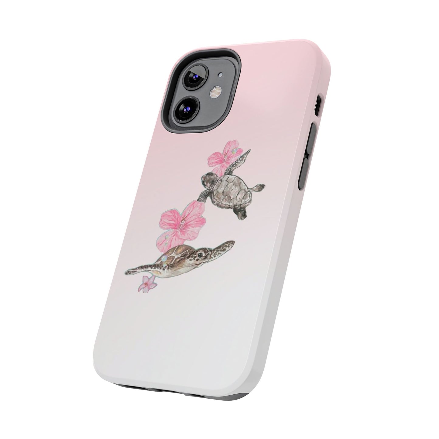 Turtle Phone Case – Tropical Tough Cover, Beach Lover Gift, Ocean Aesthetic, Durable Accessory for Summer, Fun & Functional Case