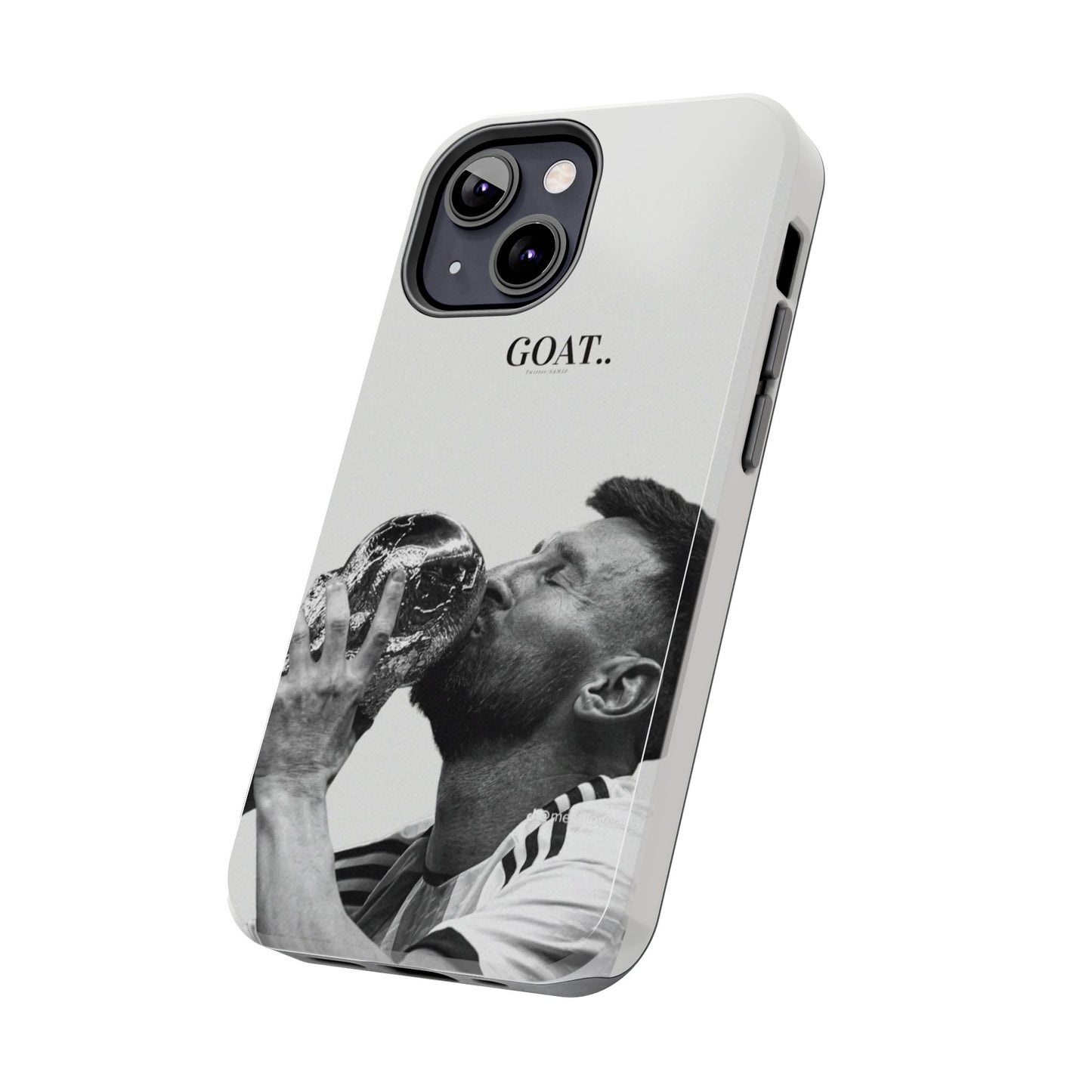 Soccer GOAT Phone Case, Tough Phone Case, Sports Accessory, Gift for Soccer Fans, Mens Birthday Gift, Unique Phone Cover