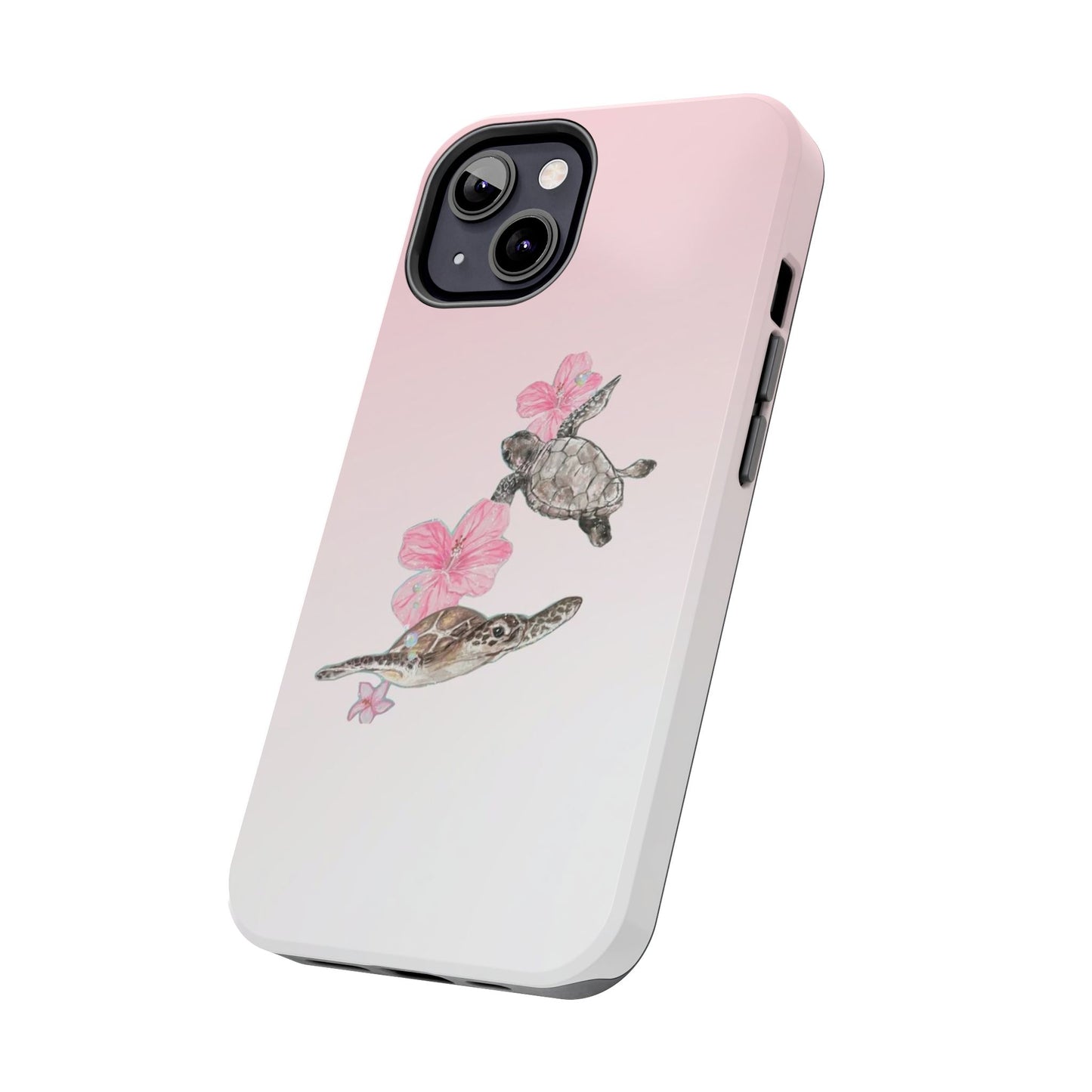 Turtle Phone Case – Tropical Tough Cover, Beach Lover Gift, Ocean Aesthetic, Durable Accessory for Summer, Fun & Functional Case
