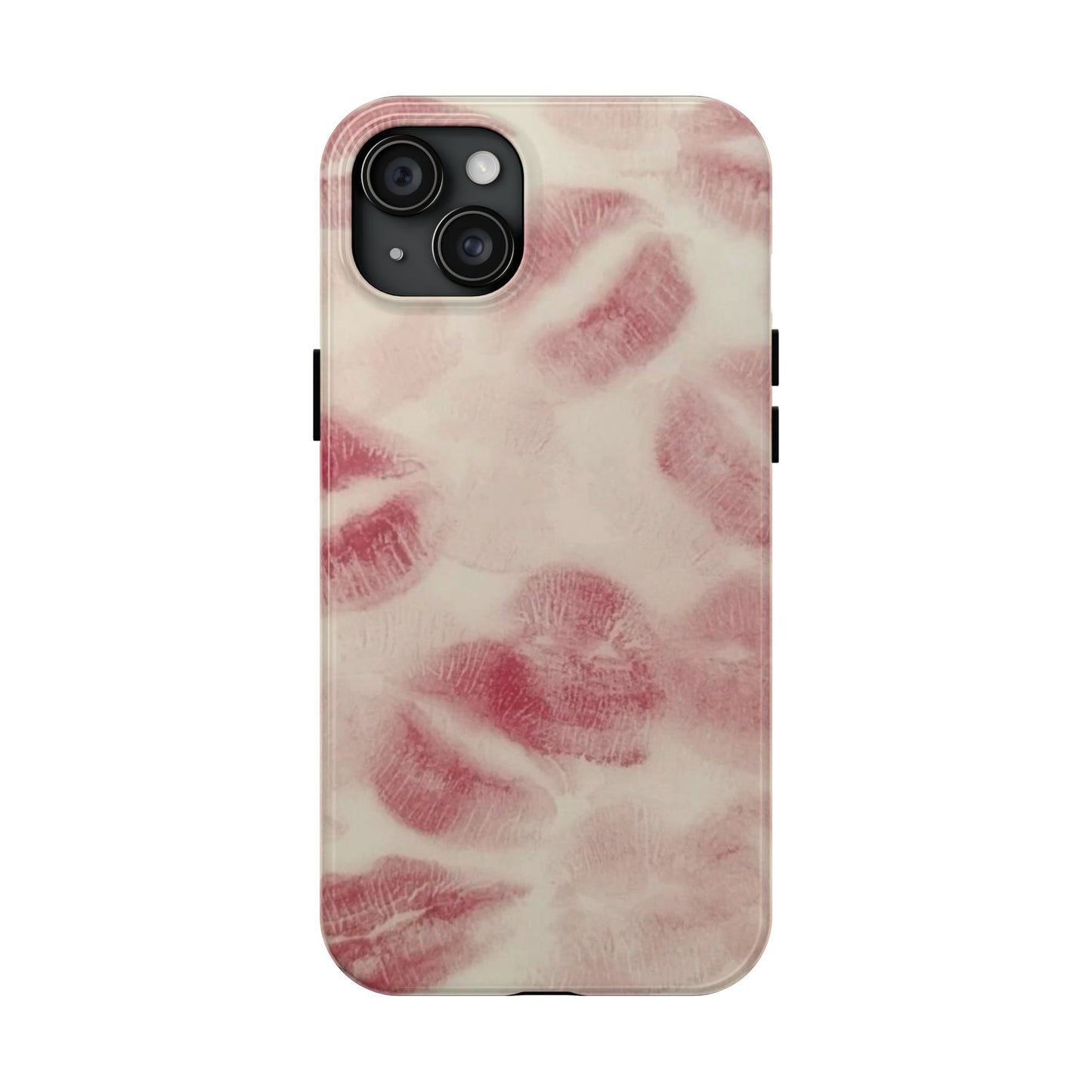 Stylish Kiss Print Phone Cases | Chic Mobile Covers for Trendy Users, Gift for Her, Protective Case, Birthday Present, Valentine's Day