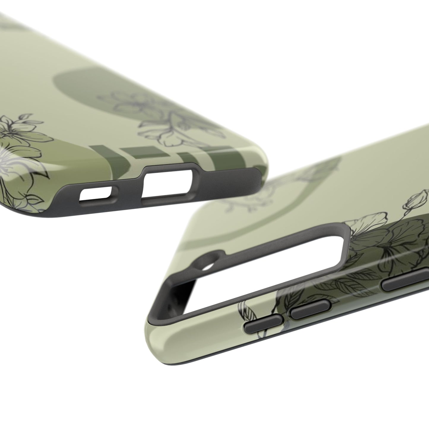 Floral Tough Phone Cases | Stylish Phone Protection | Gift for Her | Eco-friendly Accessories | Trendy Phone Cover