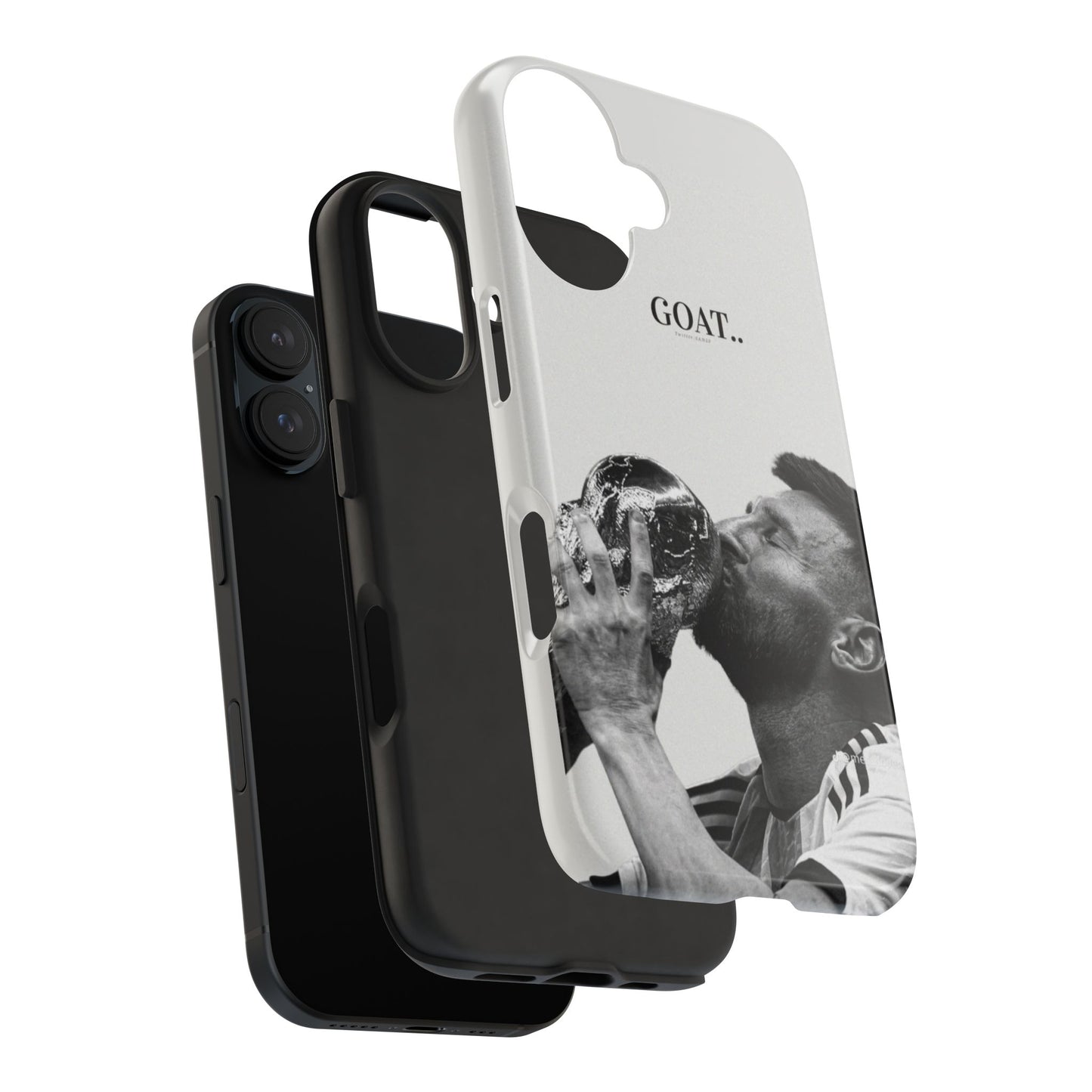 Soccer GOAT Phone Case, Tough Phone Case, Sports Accessory, Gift for Soccer Fans, Mens Birthday Gift, Unique Phone Cover