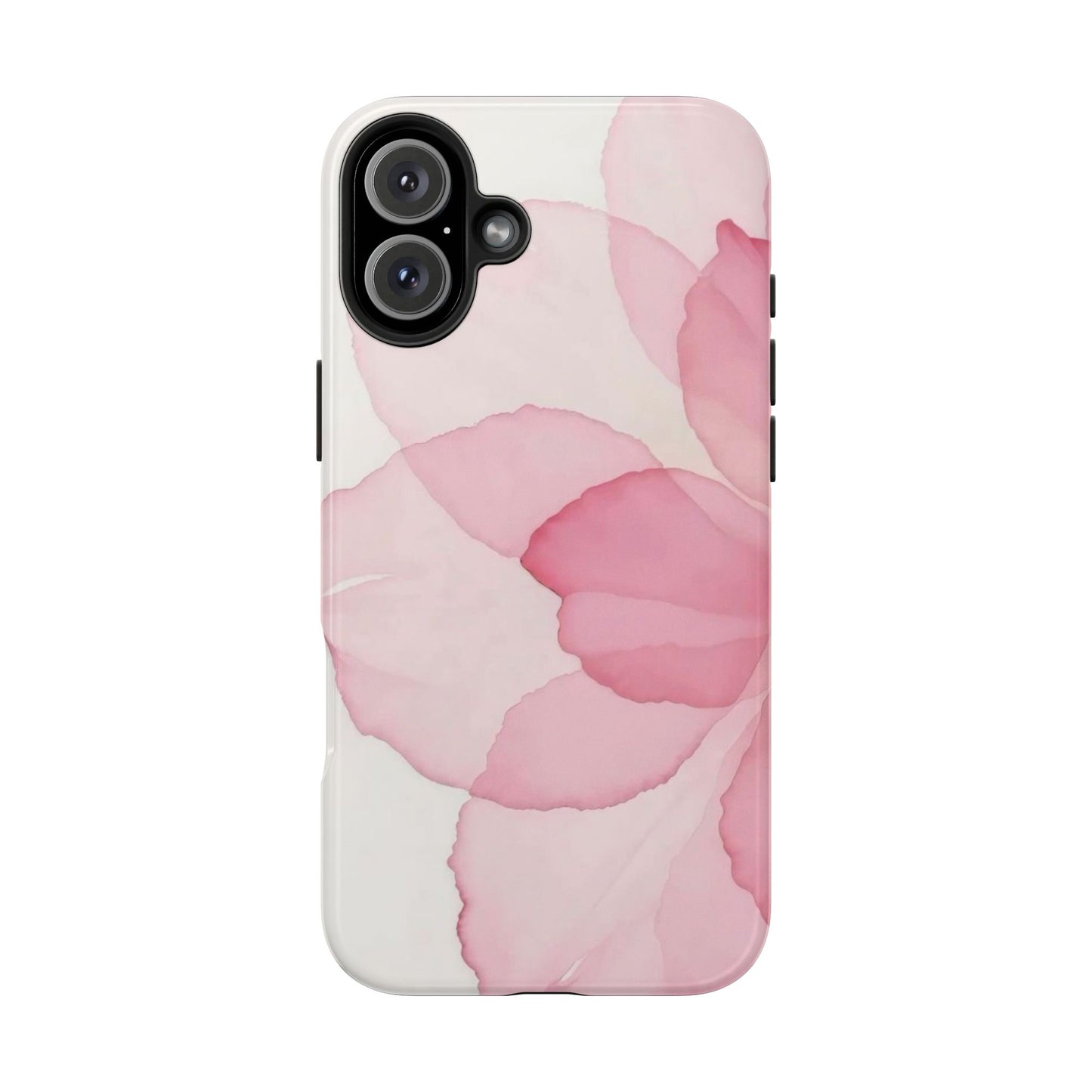 Floral Tough Phone Cases, Durable Phone Cover, Pink Flower Design, Gift for Her, Elegant Phone Accessory, Protect Your Phone