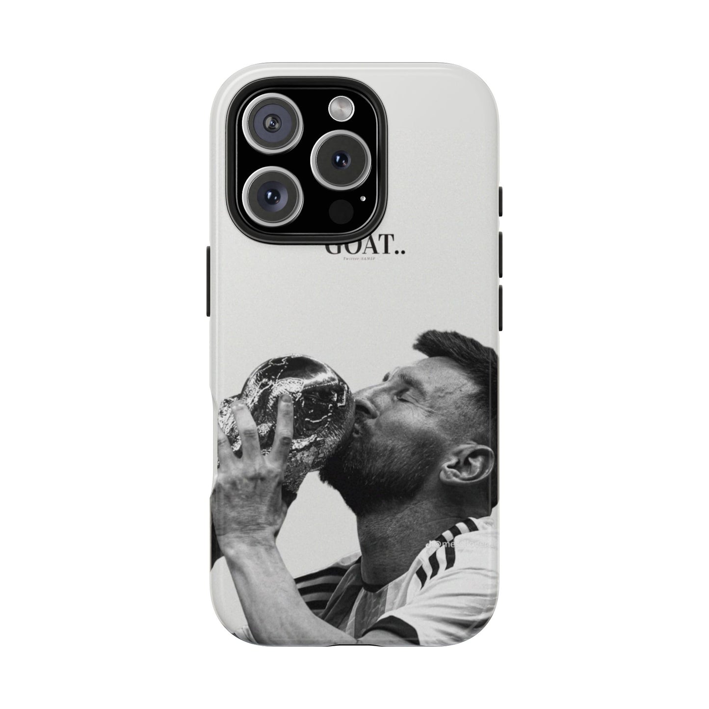 Soccer GOAT Phone Case, Tough Phone Case, Sports Accessory, Gift for Soccer Fans, Mens Birthday Gift, Unique Phone Cover