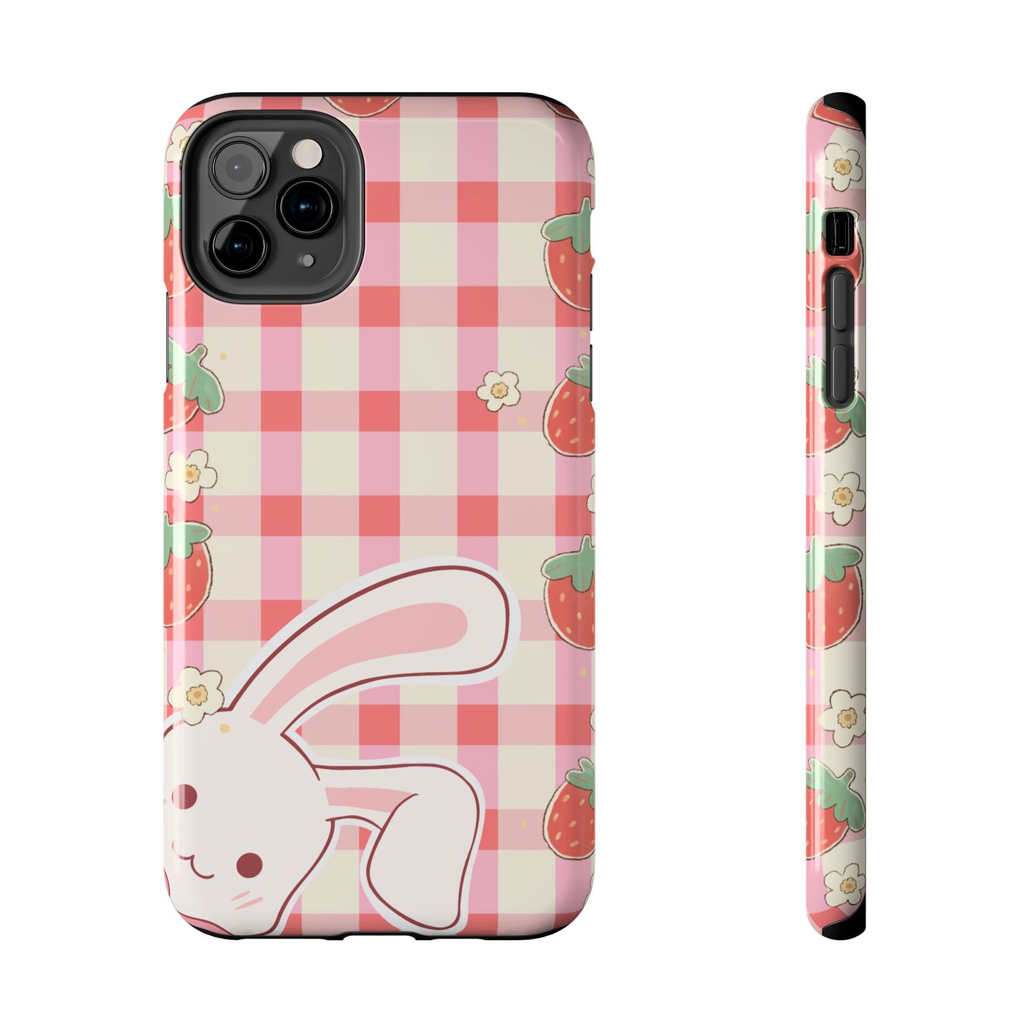 Cute Strawberry Bunny Phone Case