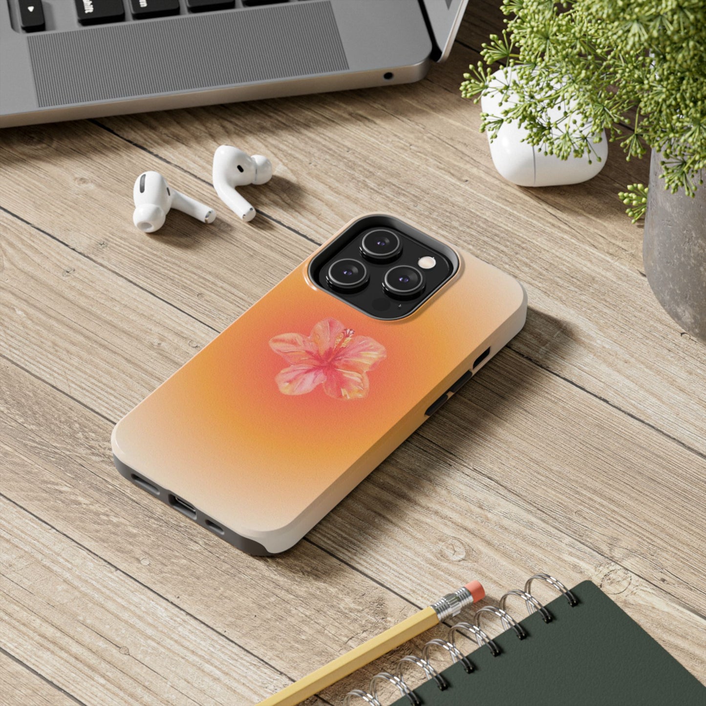 Tropical Floral Tough Phone Cases - Stylish Protection for Adventurers, Summer Vibes, Gifts for Nature Lovers, Vacation Essentials