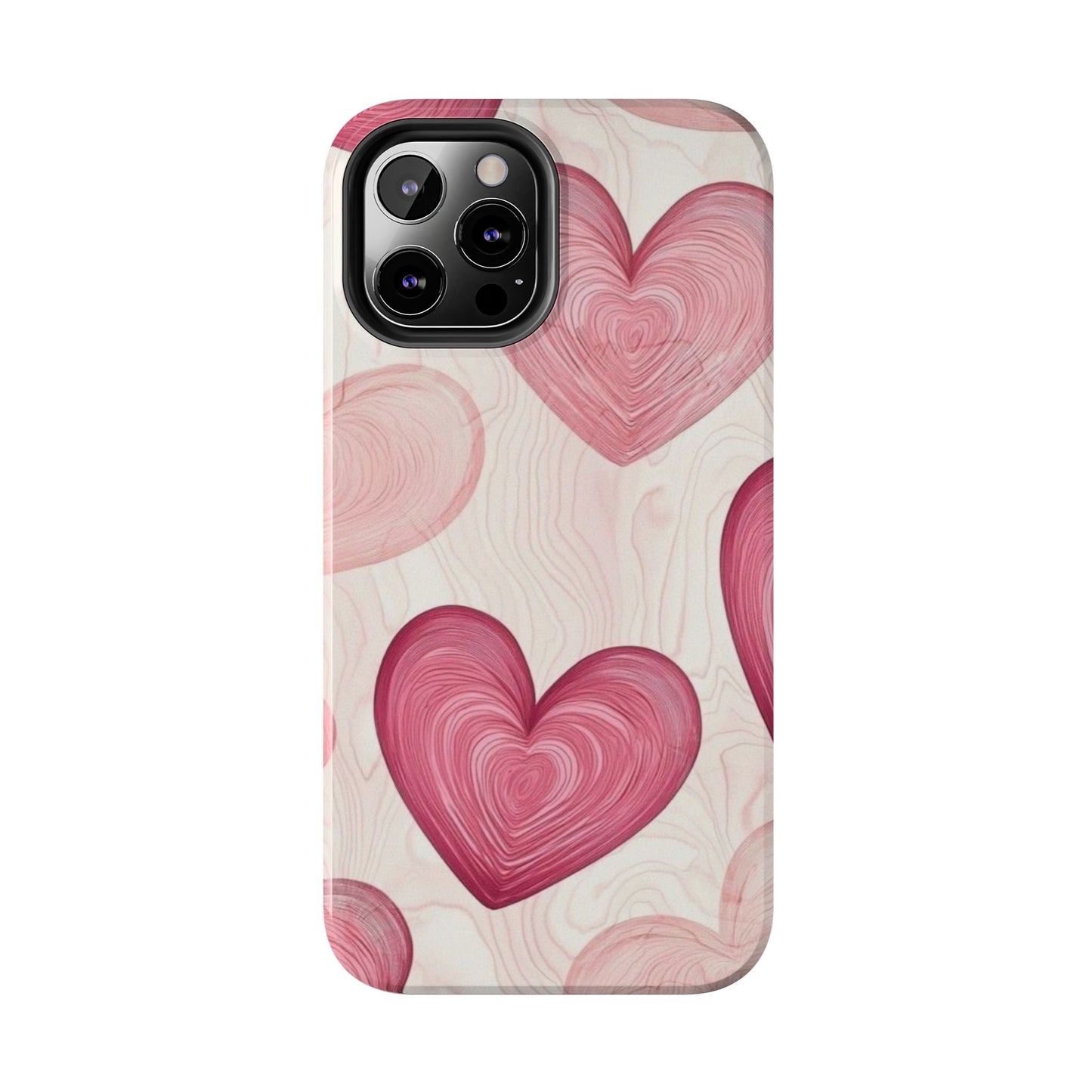Romantic Heart Phone Cases - Cute, Durable Covers for Valentine's Day, Gift for Her, Love Decor, Phone Accessories