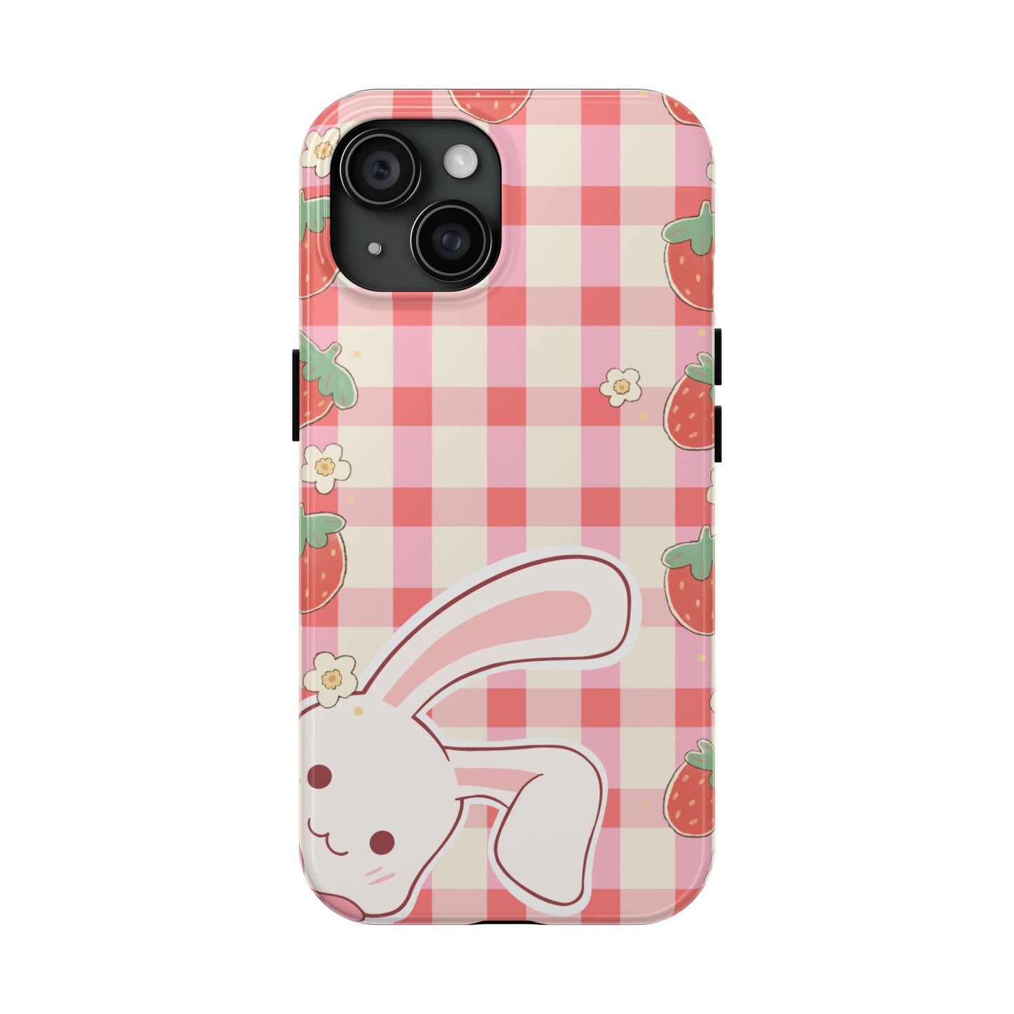 Cute Strawberry Bunny Phone Case