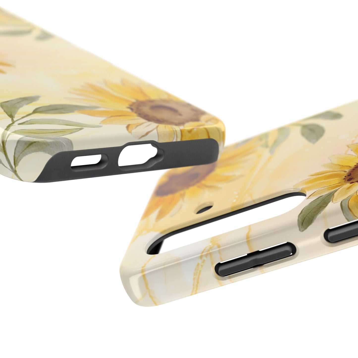Sunflower Tough Phone Case - Floral Phone Cover, Fall Gift, Durable Phone Case, Stylish Accessory, Nature Lover Gift
