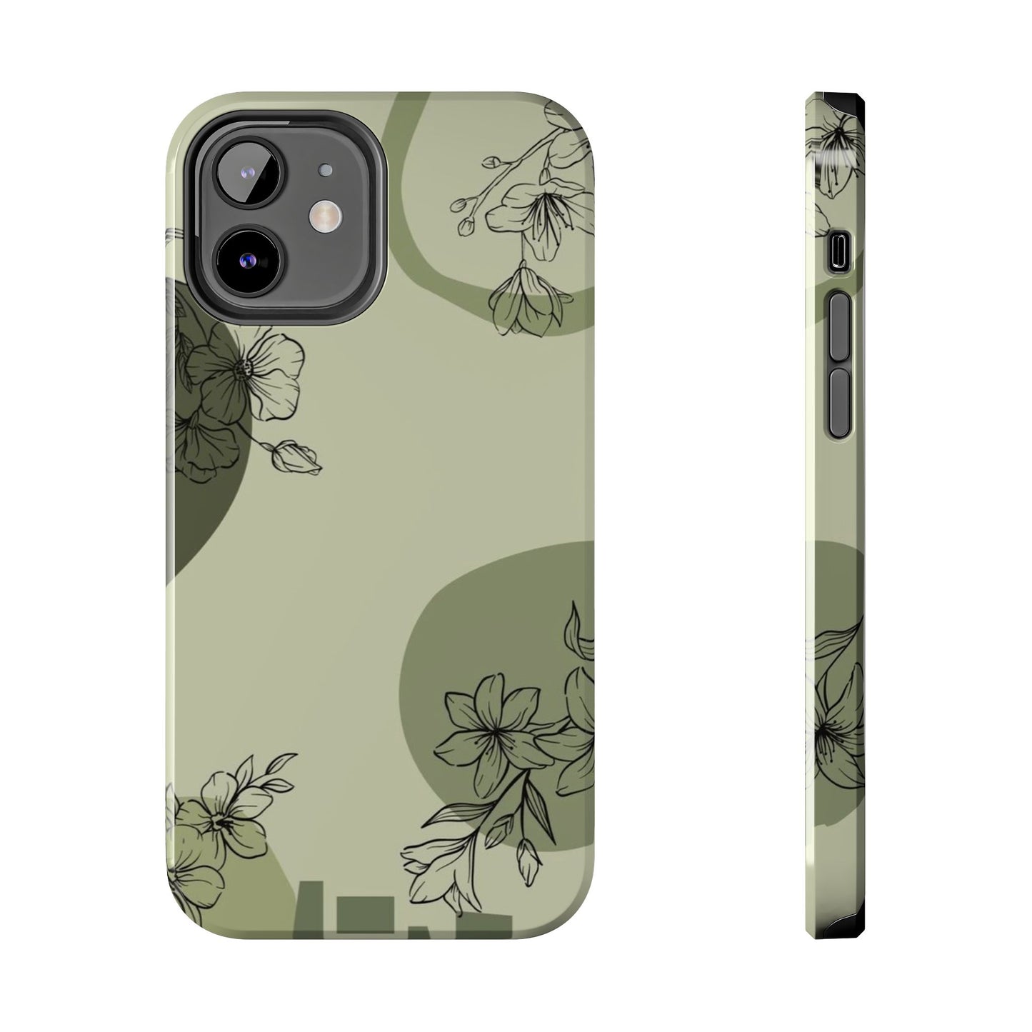Floral Tough Phone Cases | Stylish Phone Protection | Gift for Her | Eco-friendly Accessories | Trendy Phone Cover