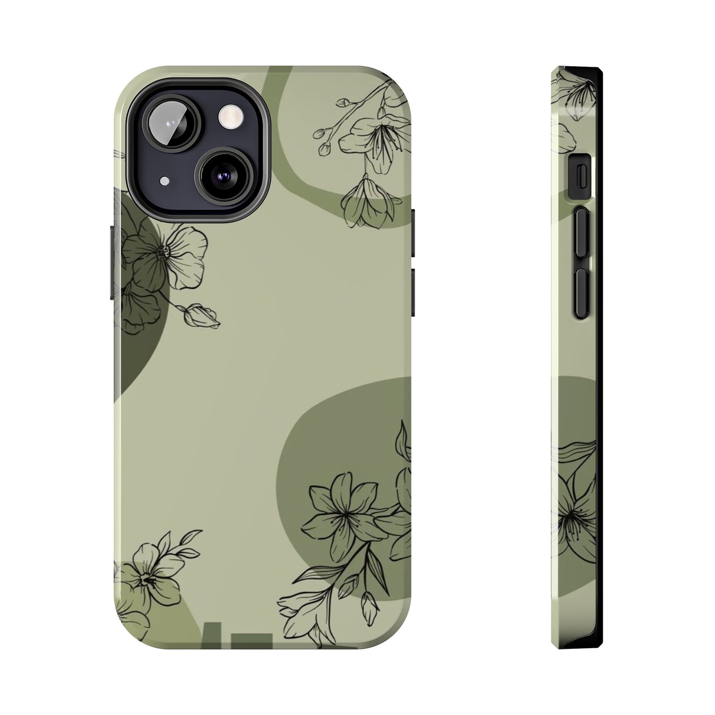 Floral Tough Phone Cases | Stylish Phone Protection | Gift for Her | Eco-friendly Accessories | Trendy Phone Cover