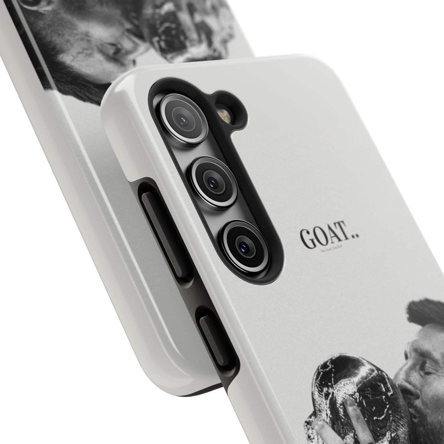 Soccer GOAT Phone Case, Tough Phone Case, Sports Accessory, Gift for Soccer Fans, Mens Birthday Gift, Unique Phone Cover