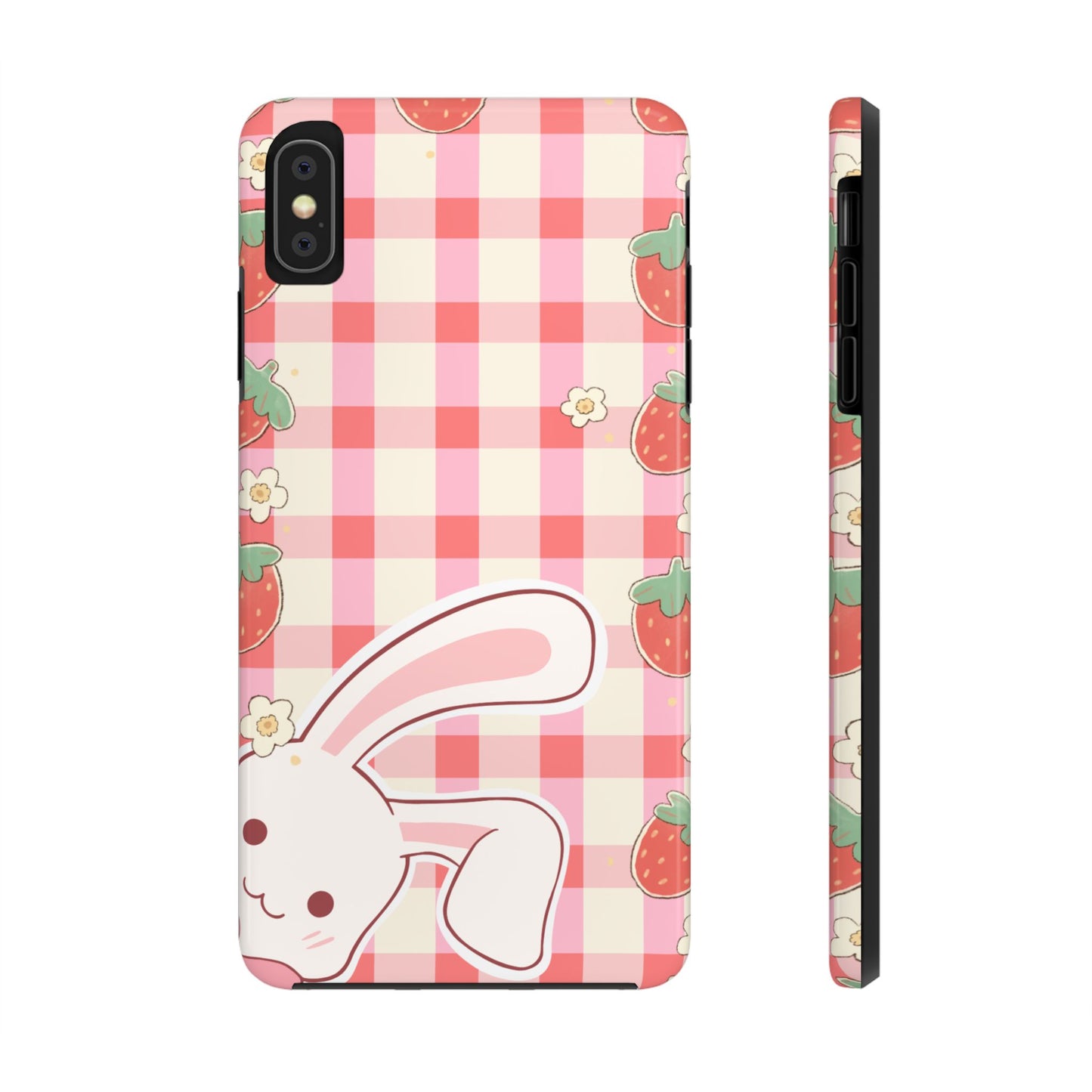 Cute Strawberry Bunny Phone Case