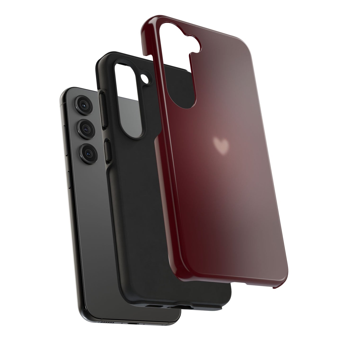 Heartbeat Tough Phone Cases, Secure Cell Phone Cover, Durable Gift for Couples, Valentine’s Day Essentials, Cute Tech Accessories