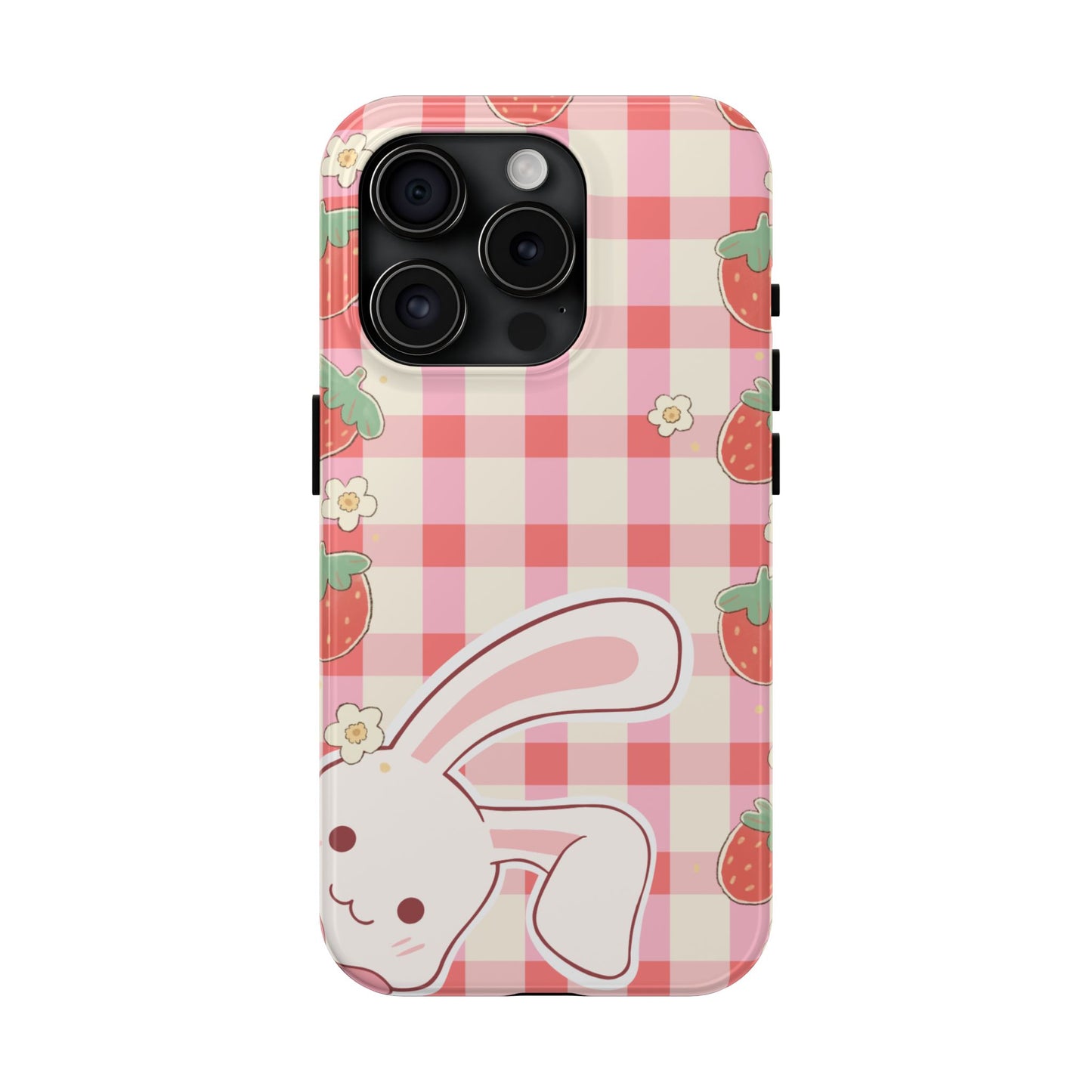 Cute Strawberry Bunny Phone Case