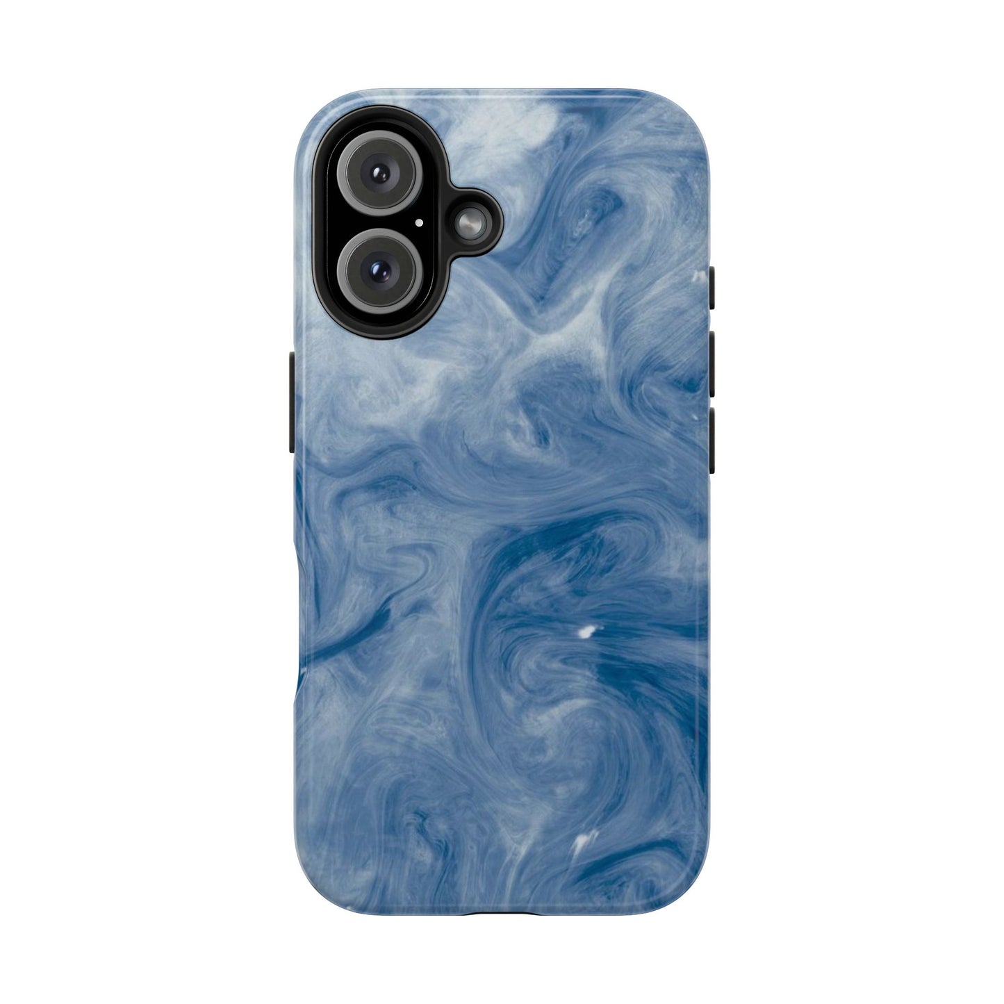 Marble Blue Tough Phone Cases, Phone Protection, Unique Design, Fashion Accessory, Gift for Her, Trendy Smartphone Cover