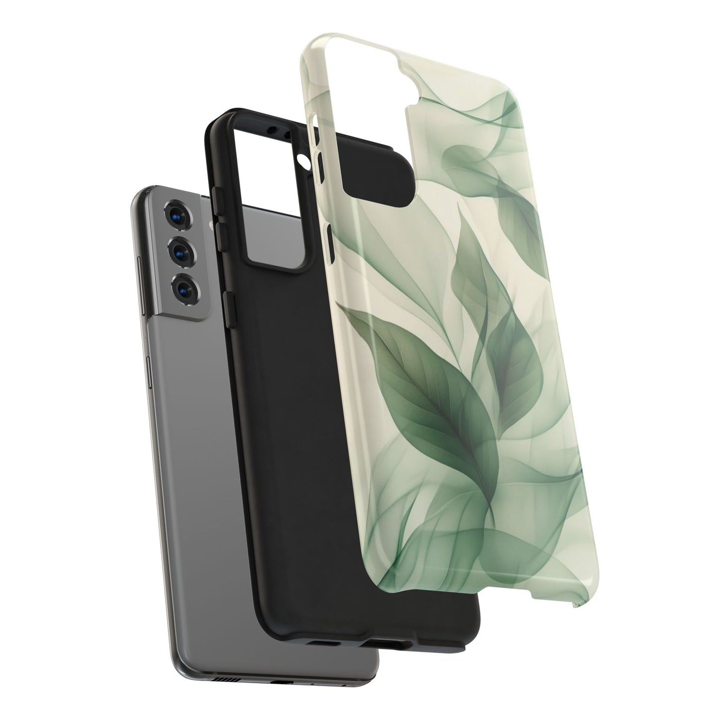 Elegant Leafy Tough Phone Cases | Nature-Inspired Accessories, Gift for Nature Lovers, Stylish Protection for Phones, Eco-Friendly Design