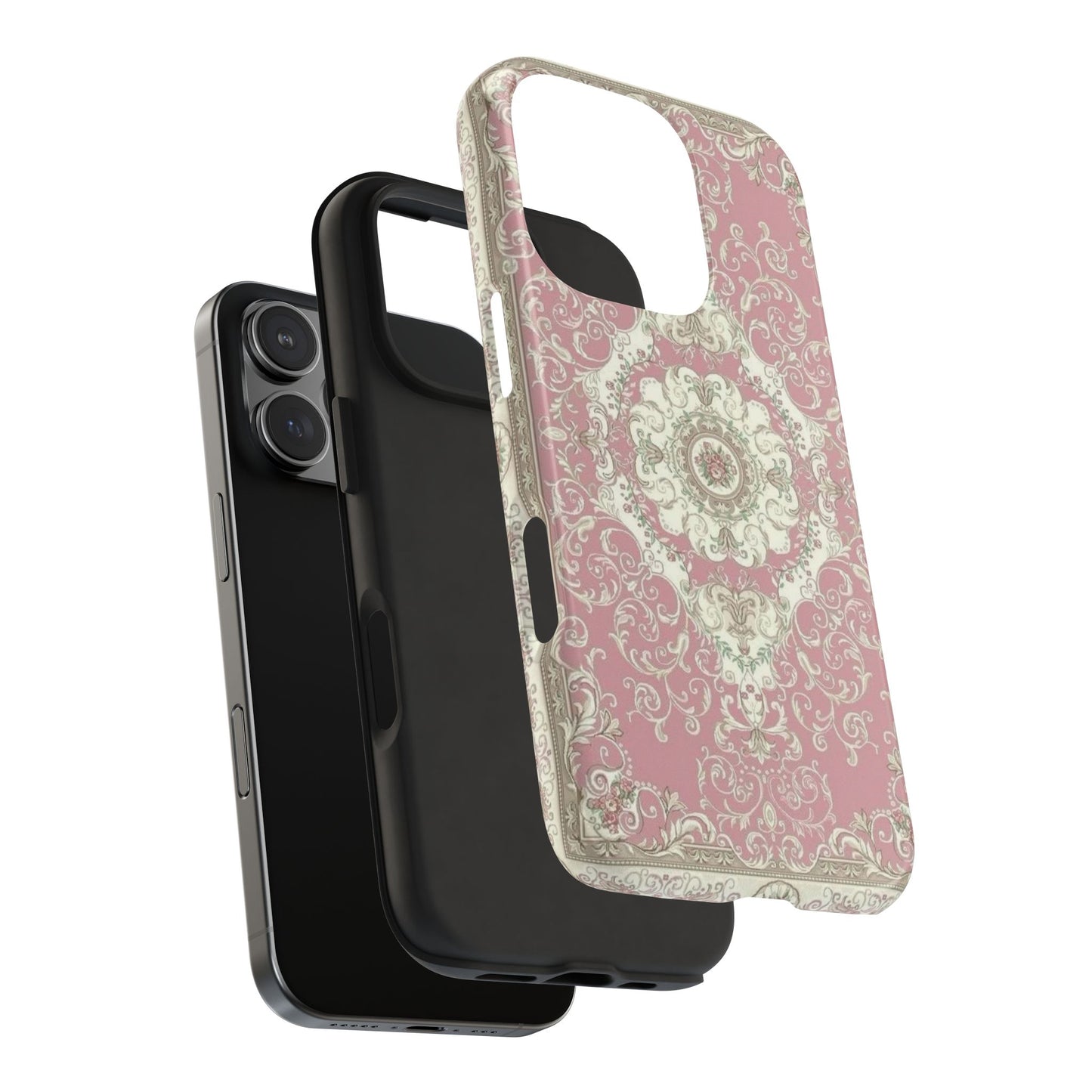 Elegant Floral Tough Phone Cases, Stylish Phone Covers, Durable Tech Accessories, Decorative Phone Protection, Trendy Gift for Her