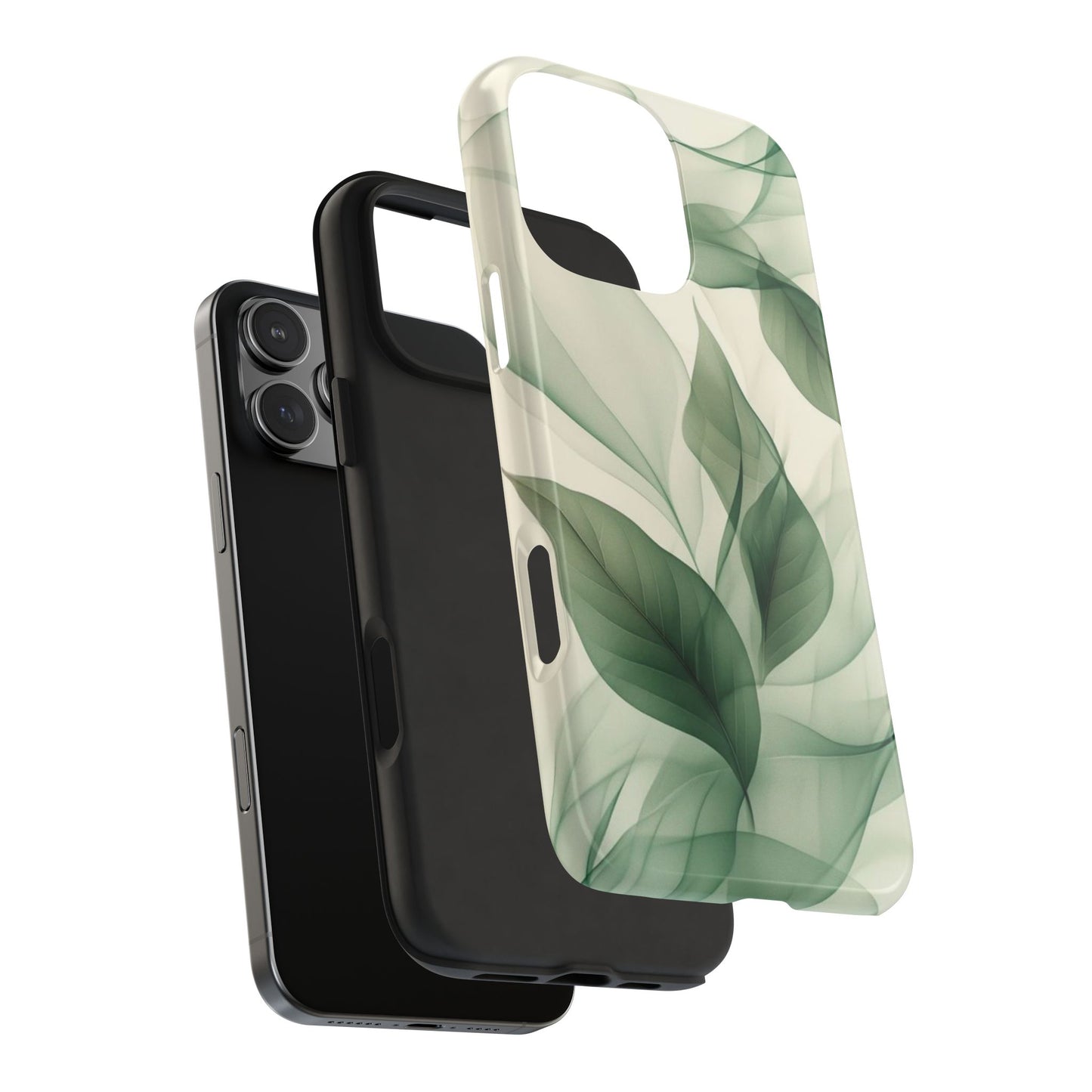 Elegant Leafy Tough Phone Cases | Nature-Inspired Accessories, Gift for Nature Lovers, Stylish Protection for Phones, Eco-Friendly Design