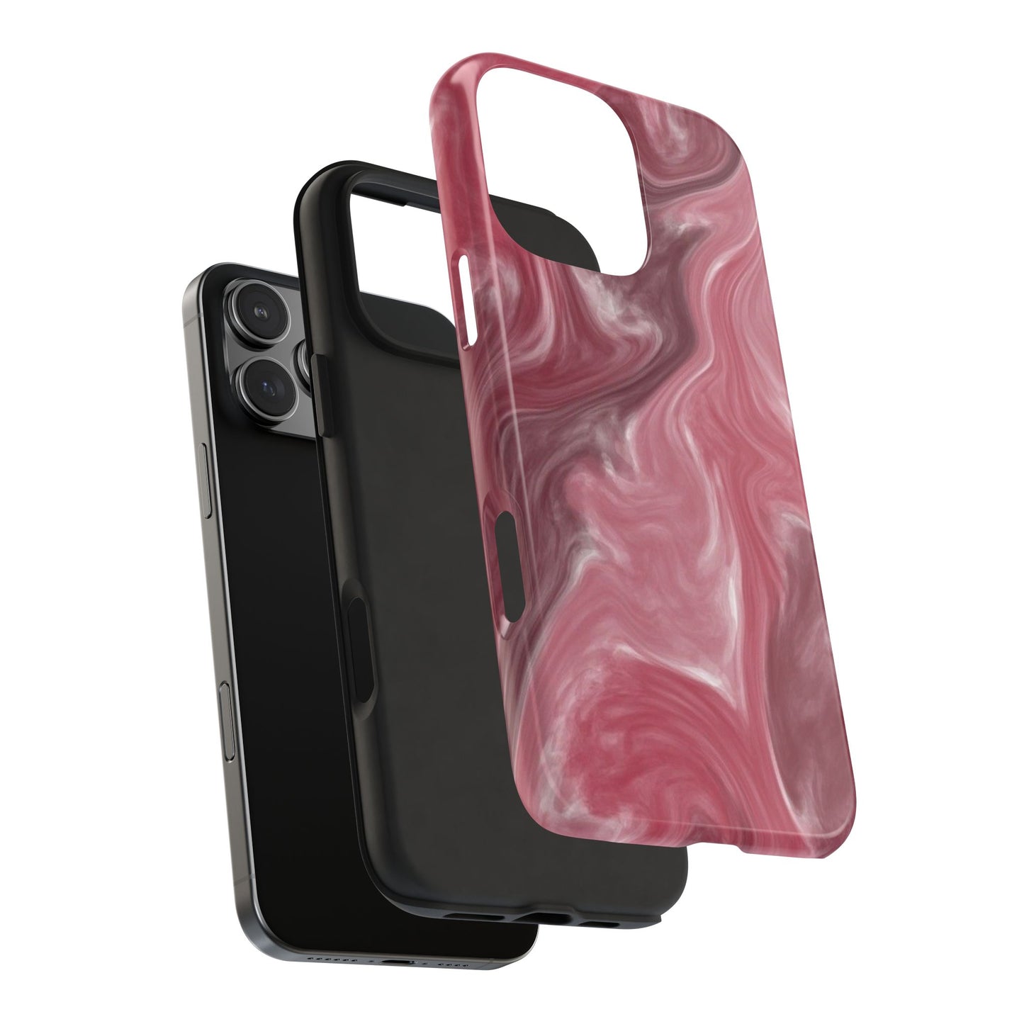 Stylish Marble Phone Case - Tough Shockproof Cover, Apple iPhone, Samsung Galaxy, Gift for Her, Trendy Accessory