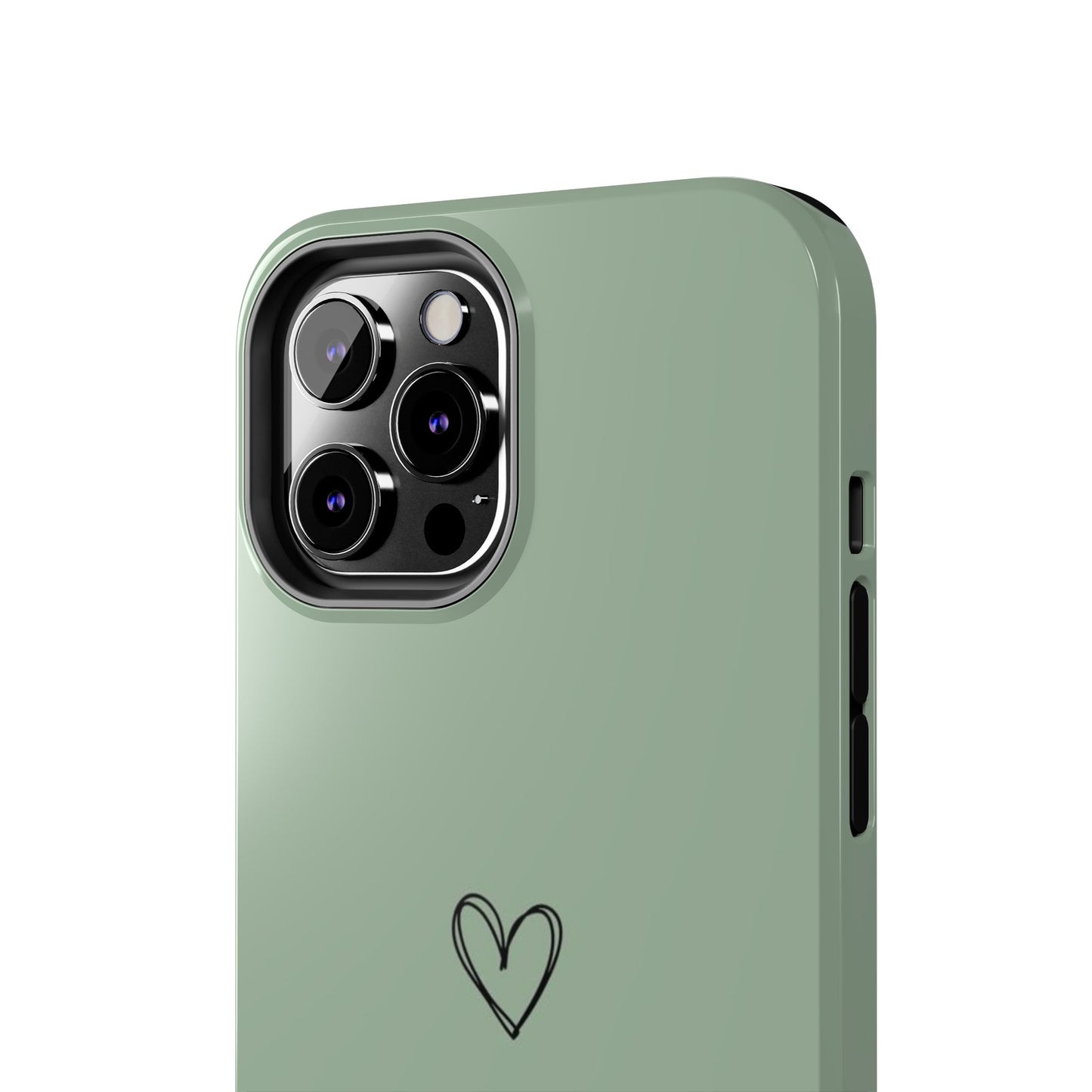 Stylish Tough Phone Cases with Heart Design, Cute Mobile Covers, Unique Gifts for Him/Her, Durable Accessories, Birthday/Friends/Valentine's