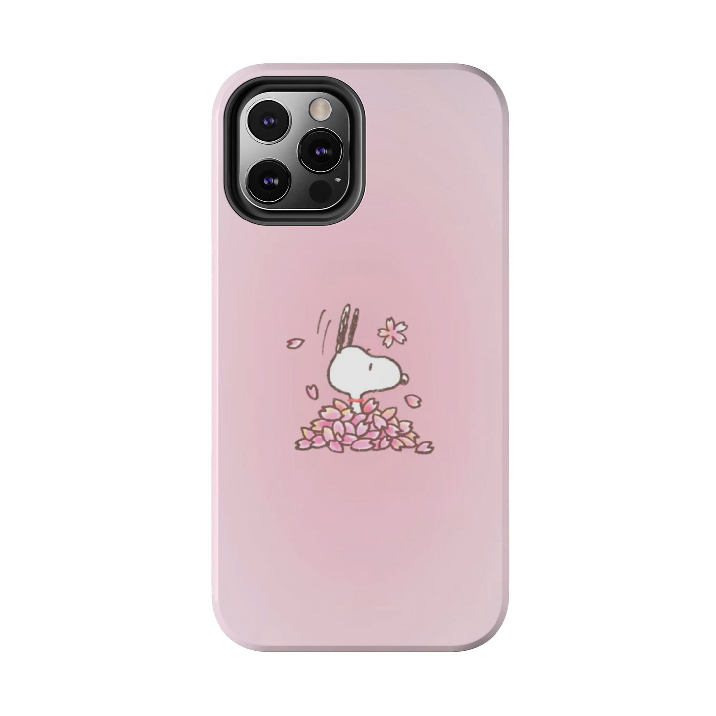 Cute Bunny Floral Tough Phone Cases, Spring Accessories, Gift for Her, Durable Cell Case, Pet Lovers, Unique Spring Decor