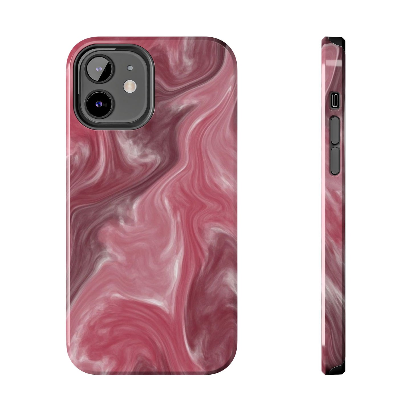 Stylish Marble Phone Case - Tough Shockproof Cover, Apple iPhone, Samsung Galaxy, Gift for Her, Trendy Accessory