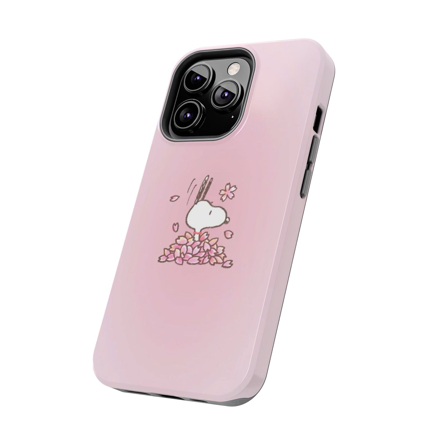 Cute Bunny Floral Tough Phone Cases, Spring Accessories, Gift for Her, Durable Cell Case, Pet Lovers, Unique Spring Decor