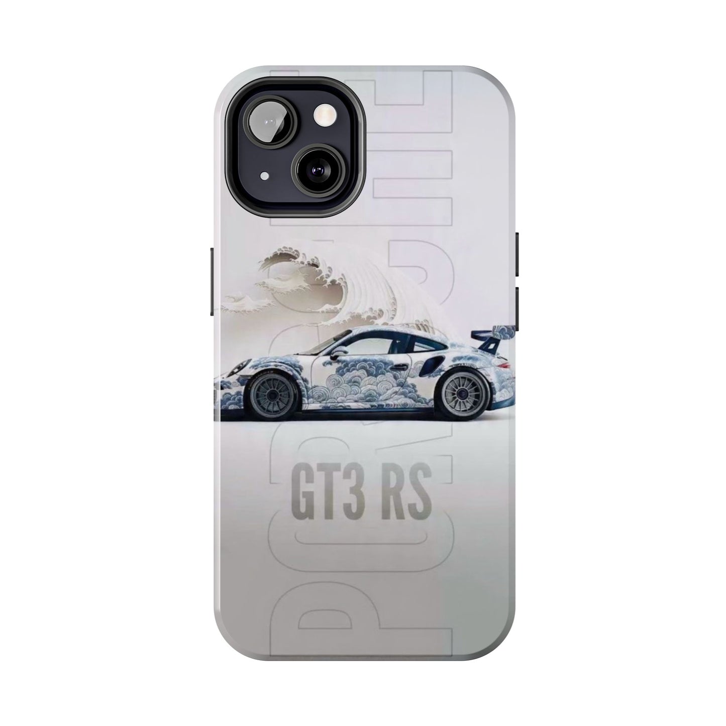 Porsche GT3 RS Tough Phone Case, Durable Phone Cover, Automotive Enthusiast Gift, Car Lover Accessory, Racing-Themed Protection