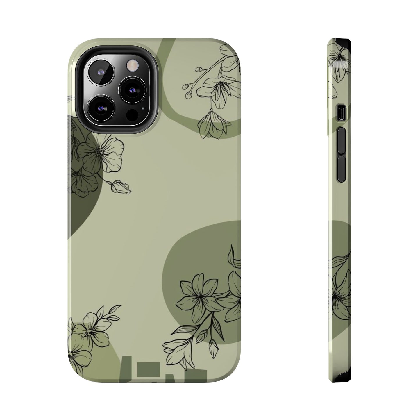 Floral Tough Phone Cases | Stylish Phone Protection | Gift for Her | Eco-friendly Accessories | Trendy Phone Cover