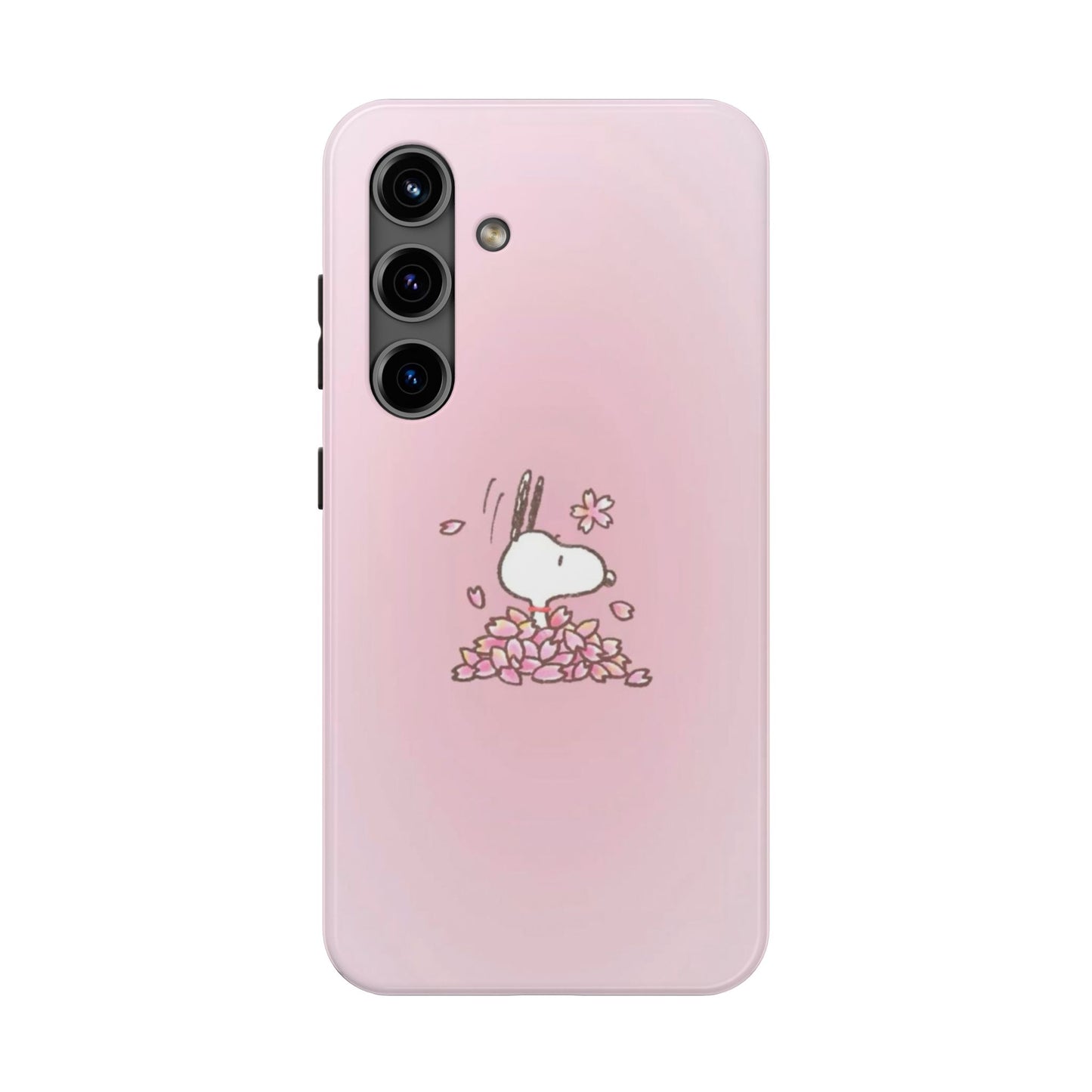 Cute Bunny Floral Tough Phone Cases, Spring Accessories, Gift for Her, Durable Cell Case, Pet Lovers, Unique Spring Decor