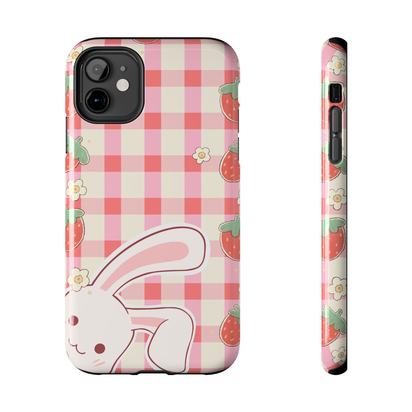 Cute Strawberry Bunny Phone Case