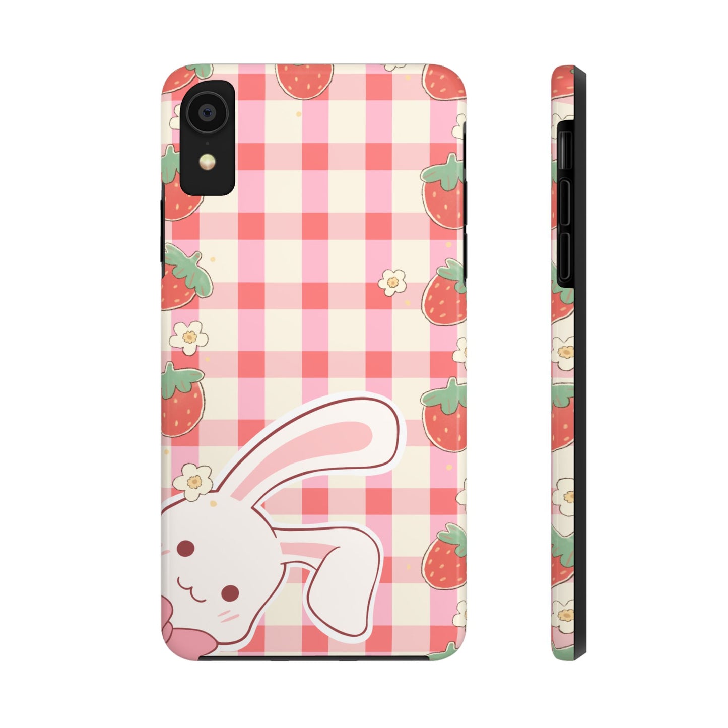 Cute Strawberry Bunny Phone Case