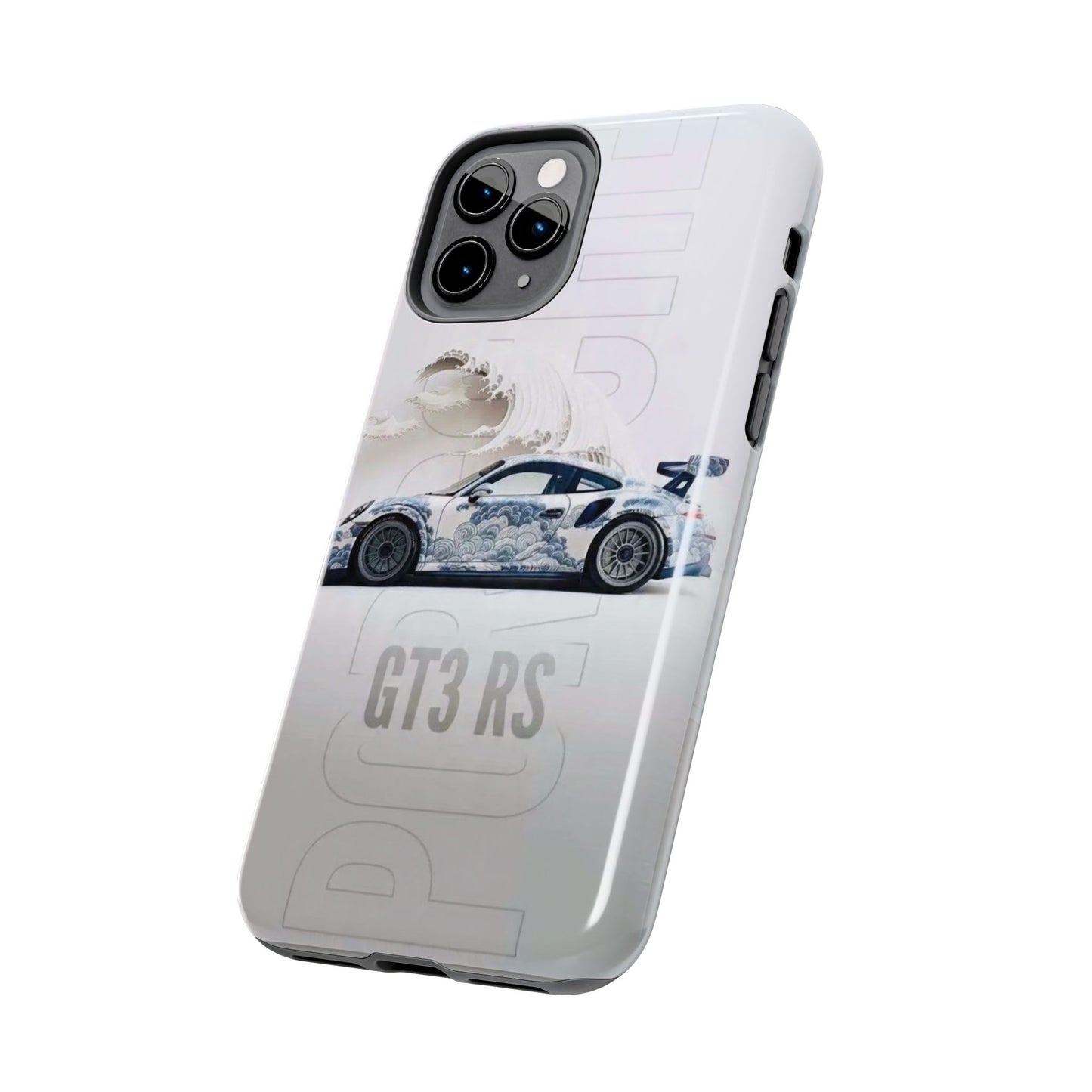 Porsche GT3 RS Tough Phone Case, Durable Phone Cover, Automotive Enthusiast Gift, Car Lover Accessory, Racing-Themed Protection