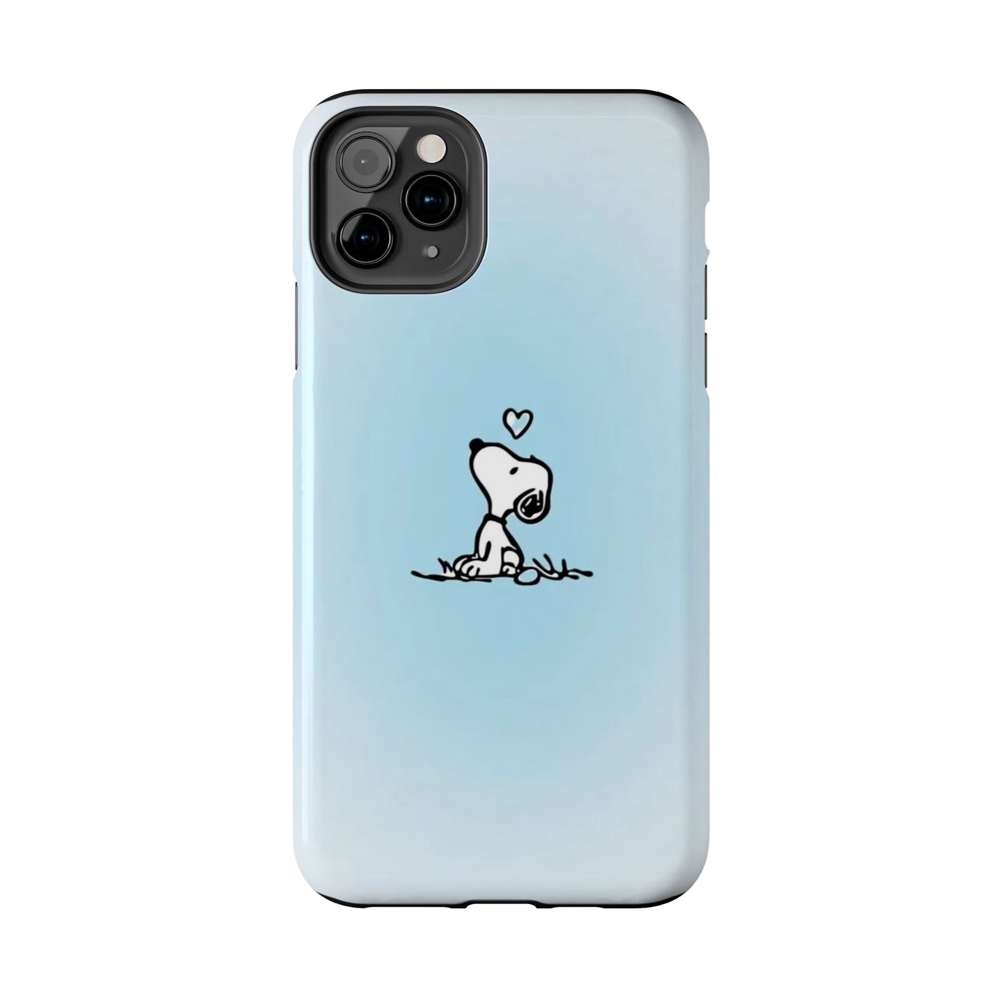 Snoopy Love Tough Phone Cases, Durable Phone Covers for Dog Lovers, Cute Gift for Birthdays, Valentine's Day, Pet Enthusiasts