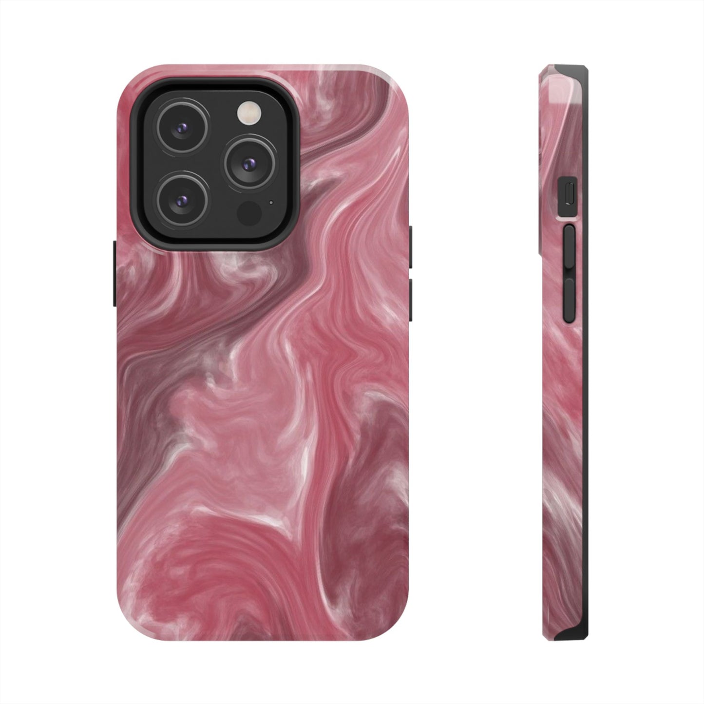 Stylish Marble Phone Case - Tough Shockproof Cover, Apple iPhone, Samsung Galaxy, Gift for Her, Trendy Accessory