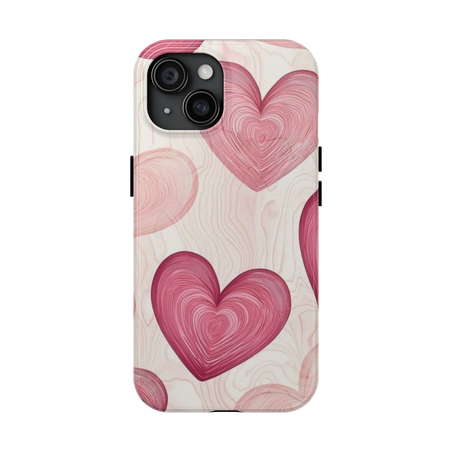 Romantic Heart Phone Cases - Cute, Durable Covers for Valentine's Day, Gift for Her, Love Decor, Phone Accessories